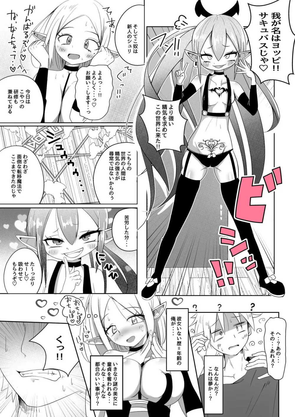 出張搾精!サキュバスちゃん! Page.6