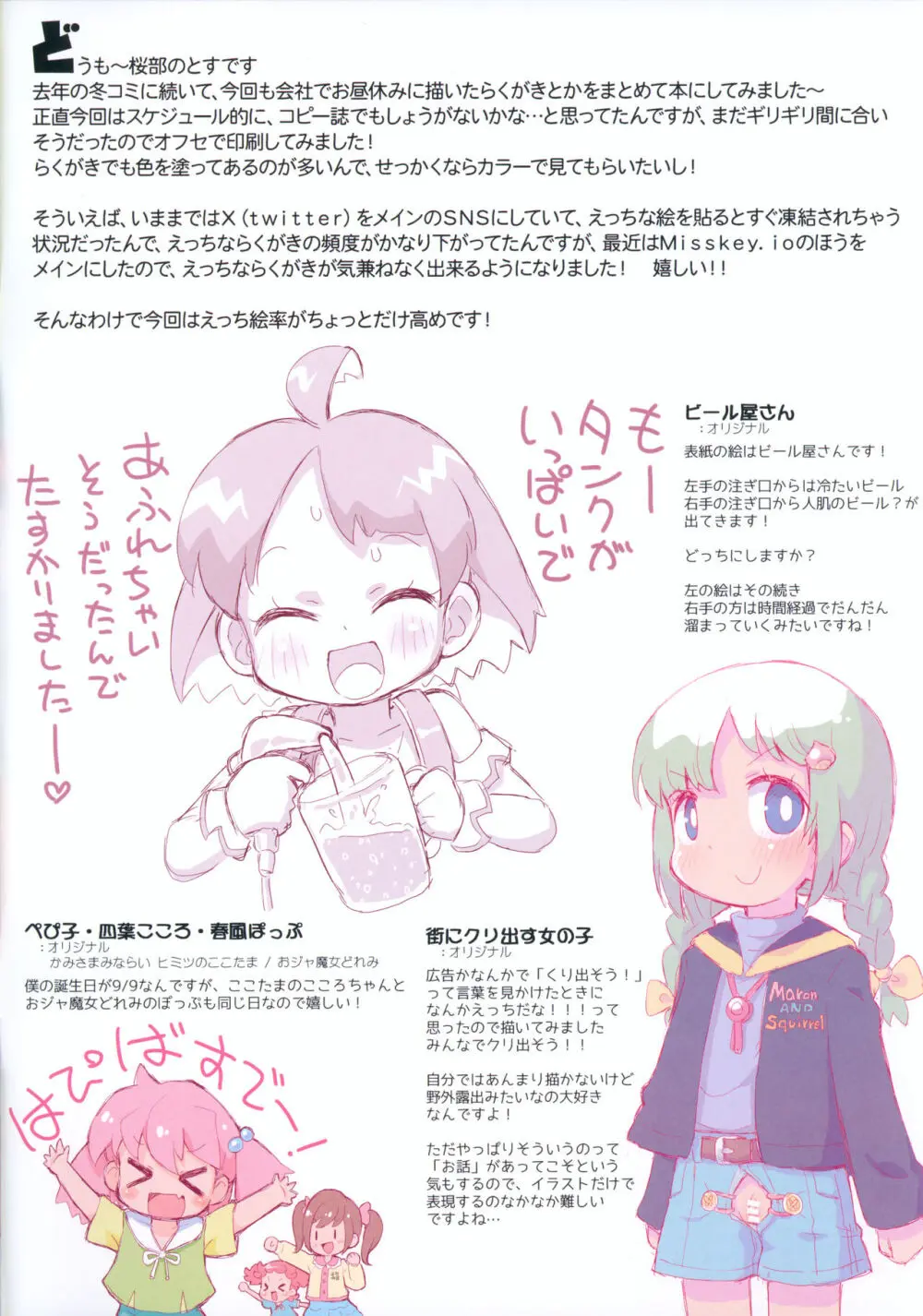 コピー誌作るよりオフセ印刷しちゃえ2024夏 Page.2