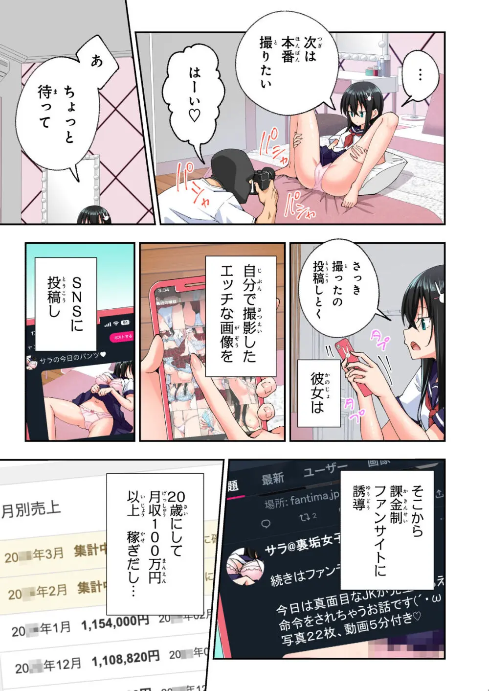 パパ活はじめました総集編 Page.532