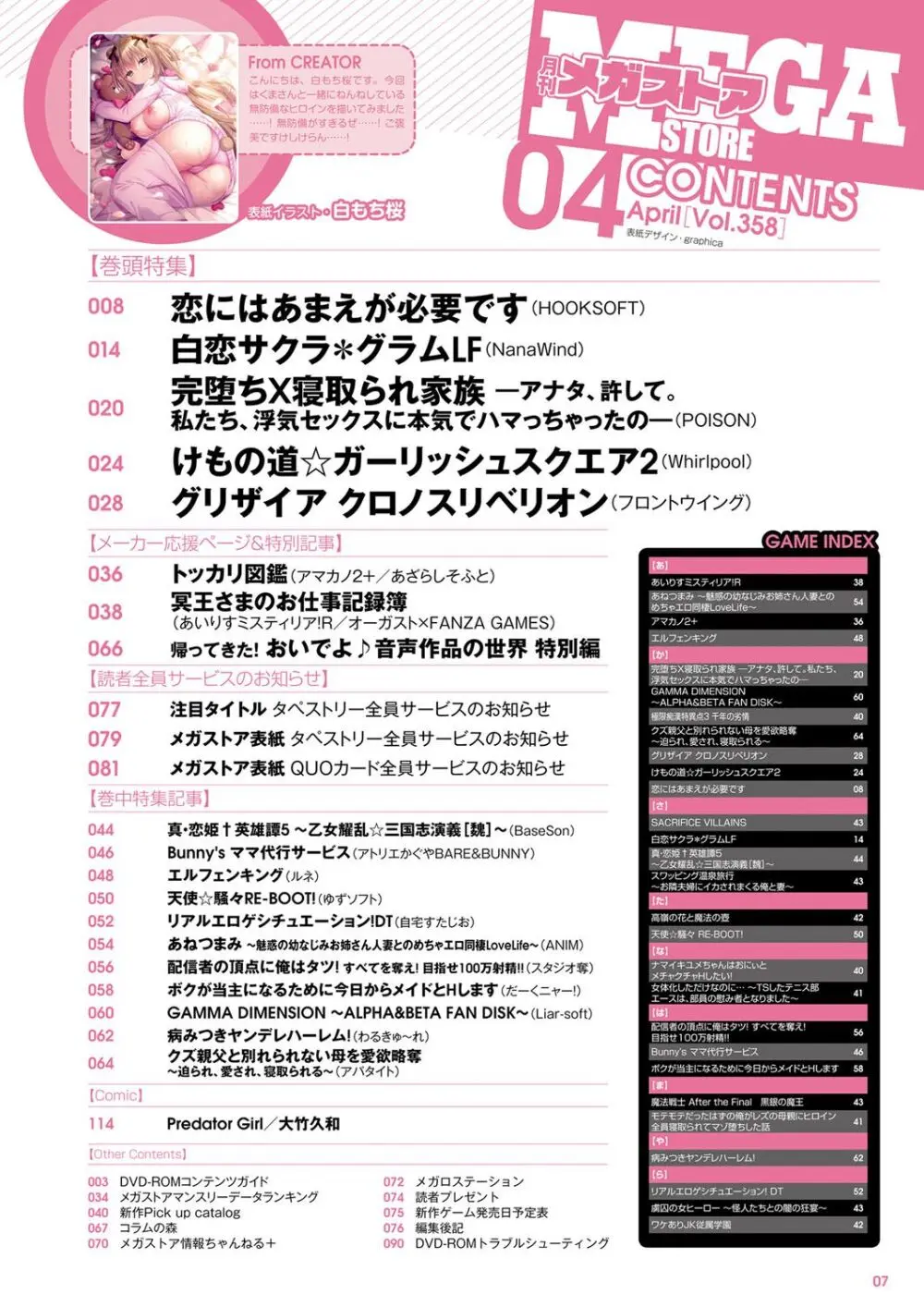 月刊メガストア2023年4月号 Page.2