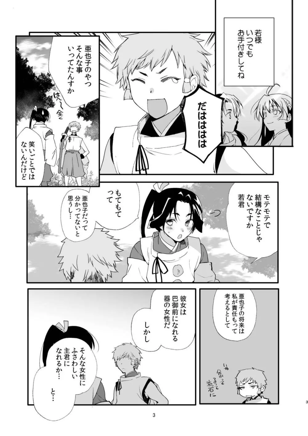 頼重殿と夜伽の鍛錬♥ Page.2