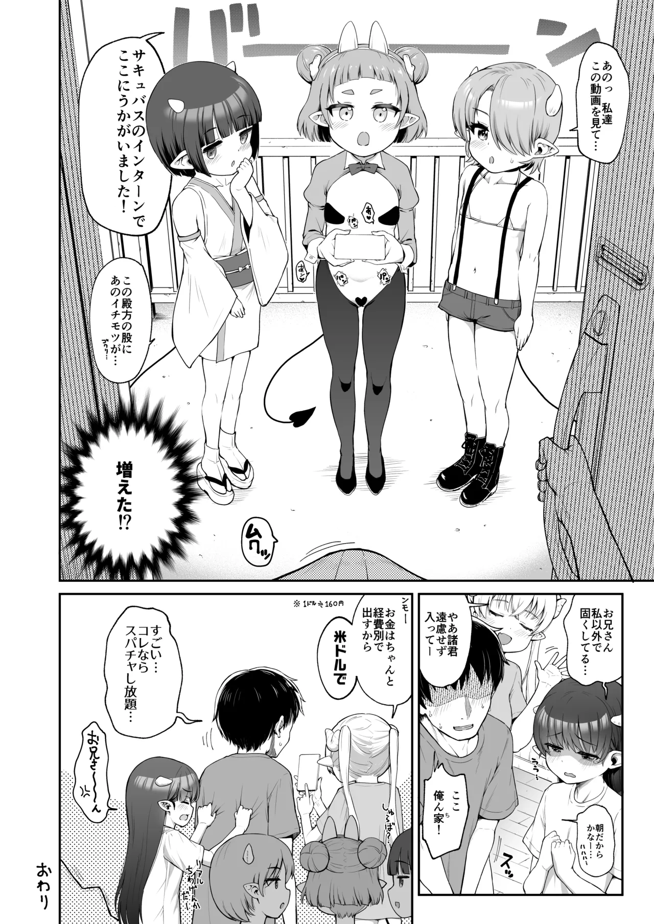 なぜか俺んちで行われるサキュバス研修 Page.48