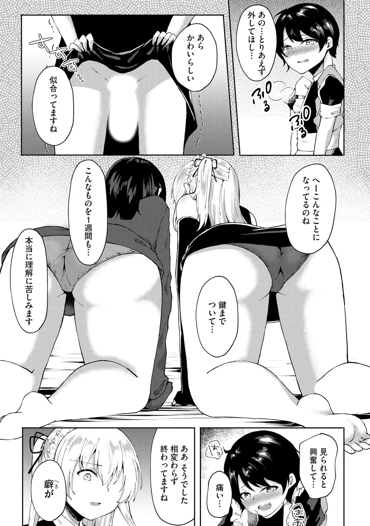 キミは共有ディルド～お嬢様校のドSビッチたちとペット生活～ Page.162