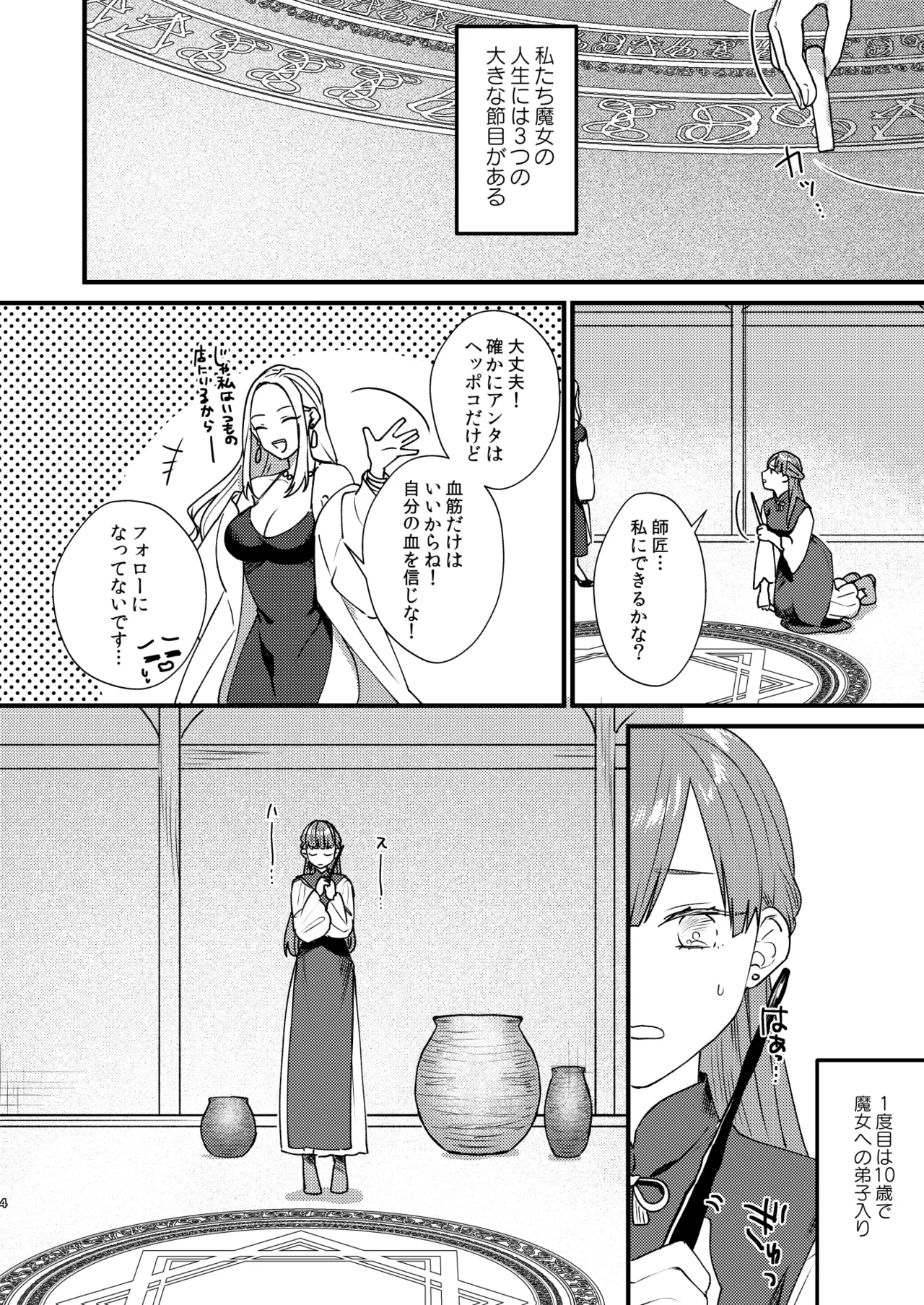 魔女に転生したら淫魔に愛されました。 Page.5