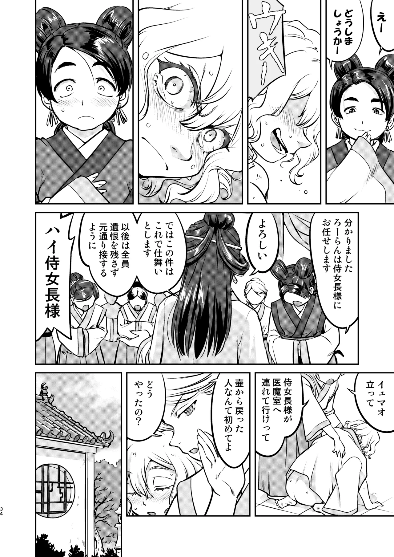 異世界TS 王子を助けただけなのに トランス編 Page.34