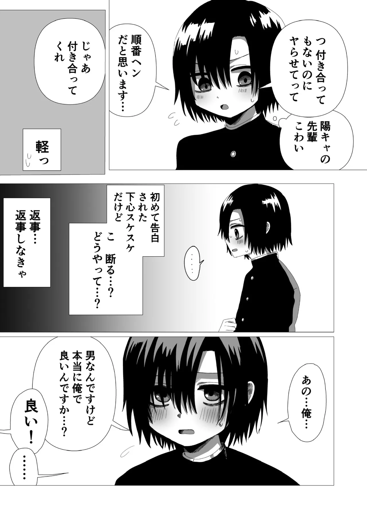 隠キャ♂と付き合ったのでヤる Page.5