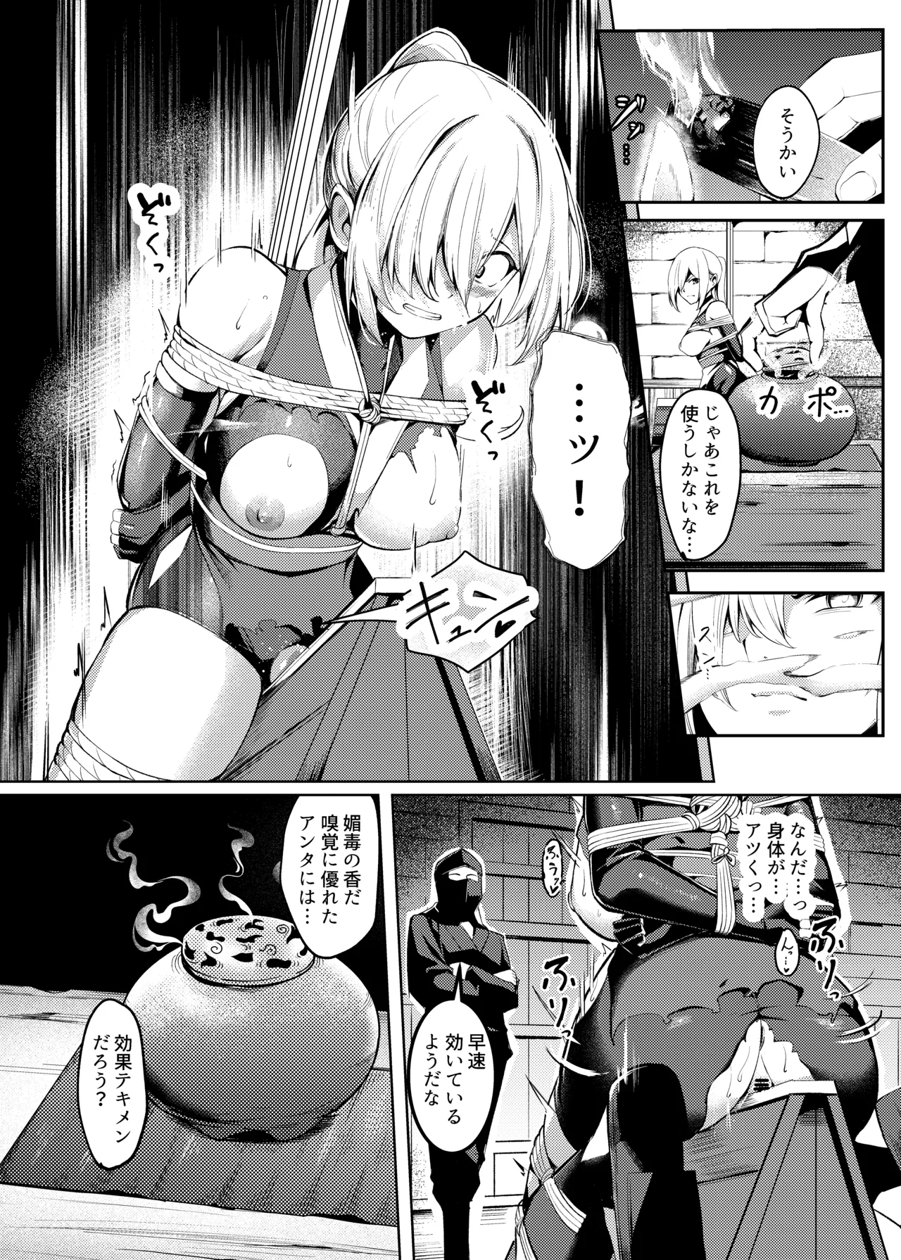 調◯淫録~クノイチ棗の受難~ Page.11