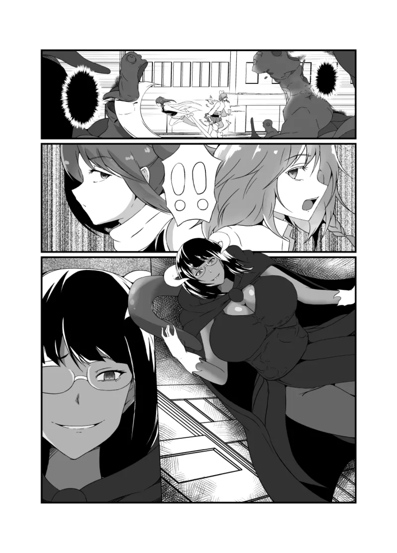 仲良し魔法少女コンビは悪魔の手によりふたなり友情崩壊。 Page.31