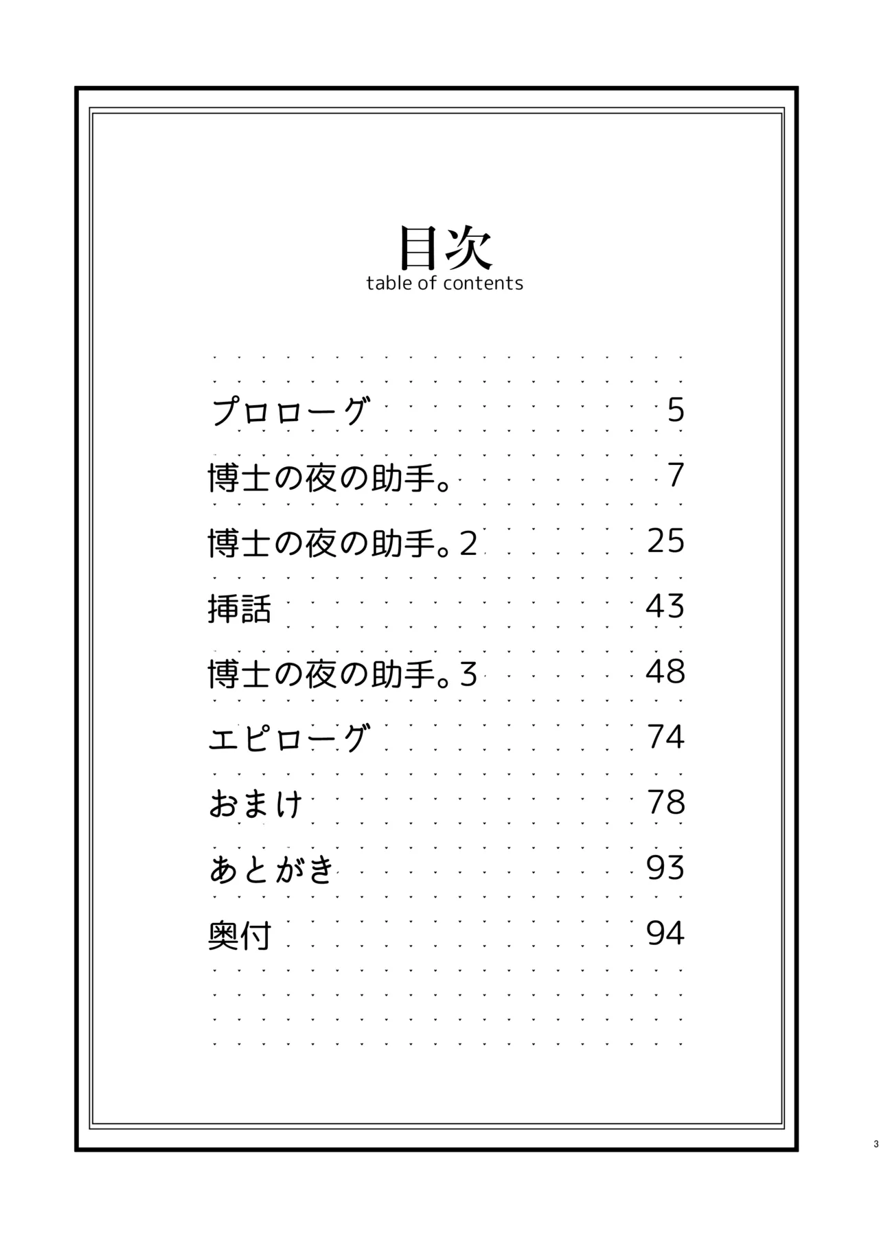 博士の夜の助手。 総集編 Page.2