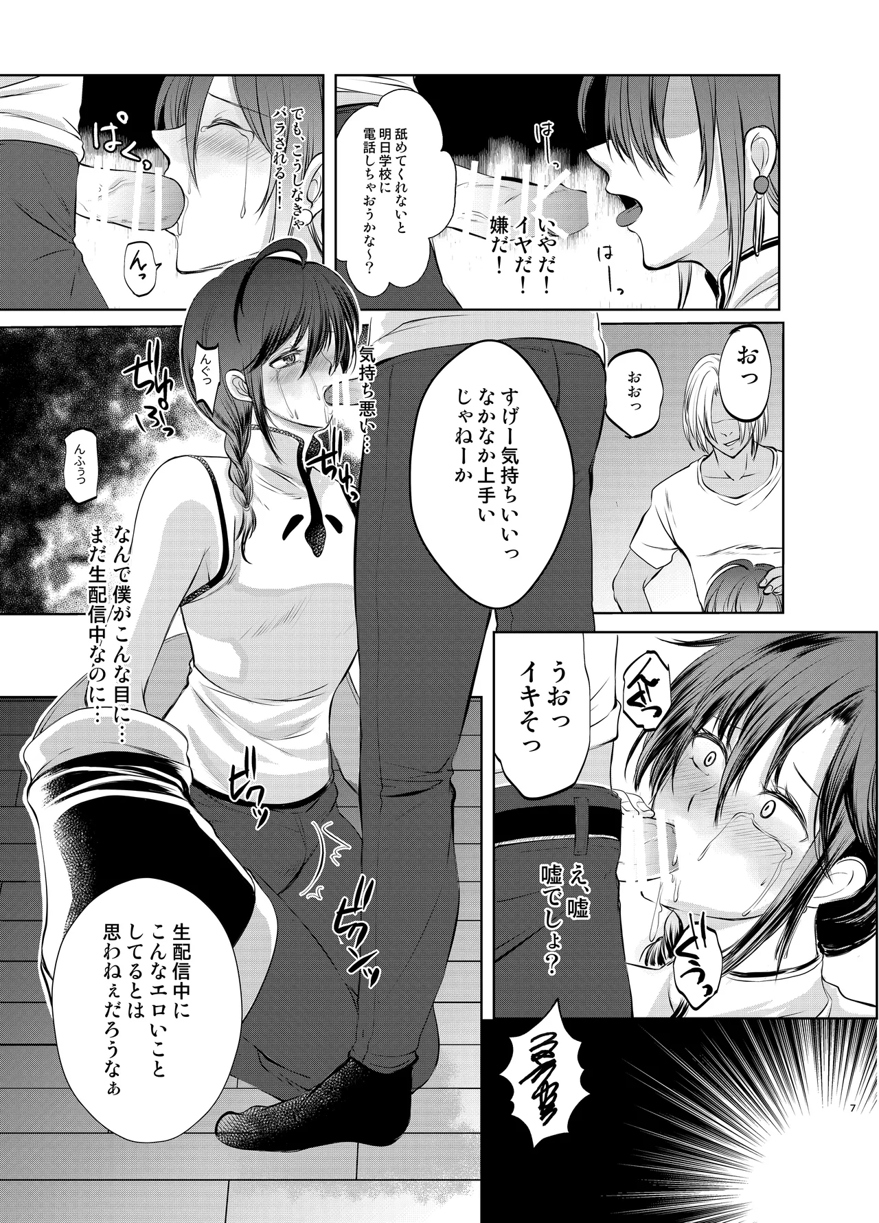 特定されたその先は1 ～男の娘配信者調教日記～ Page.6