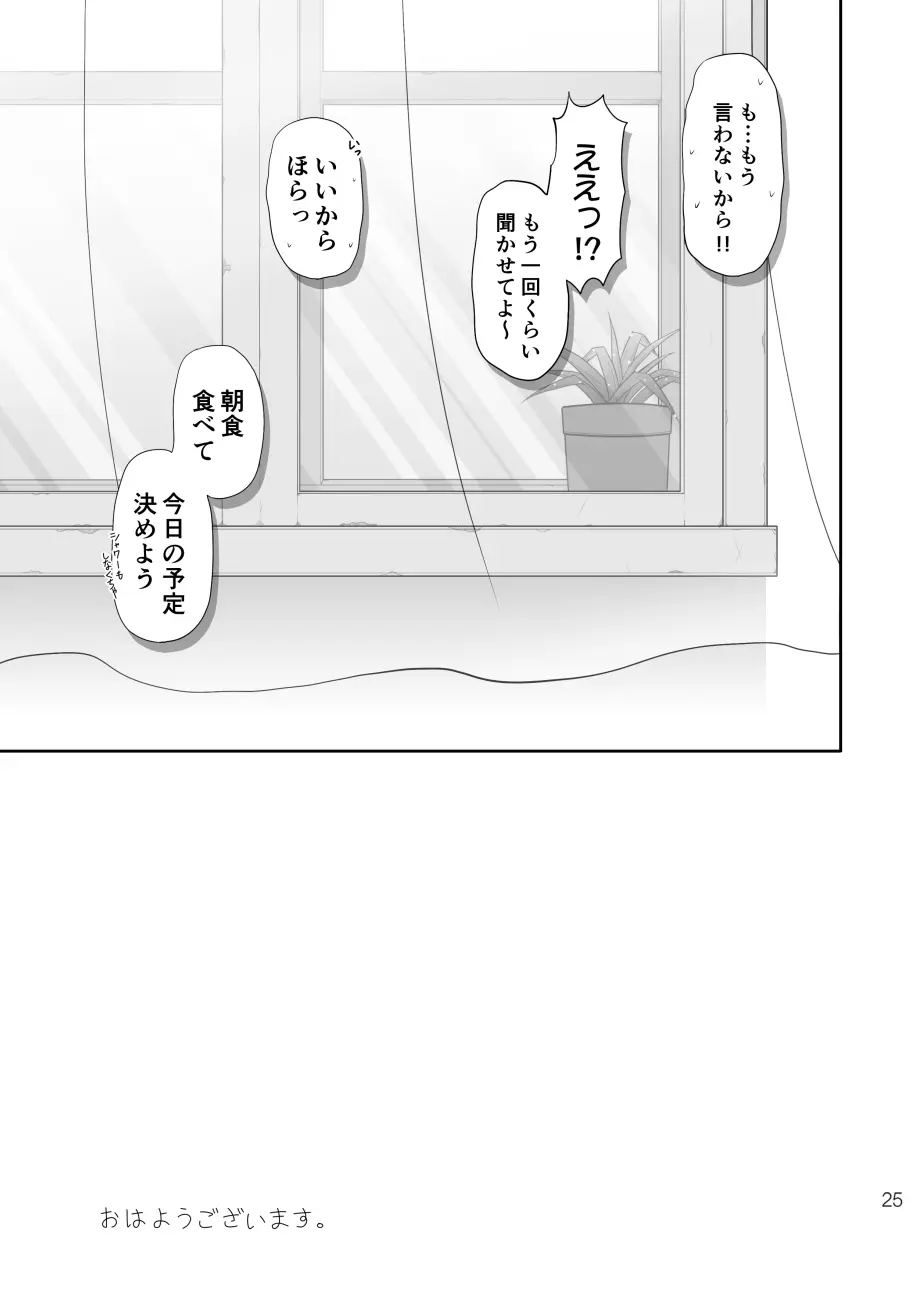 休みの朝にする事は Page.24