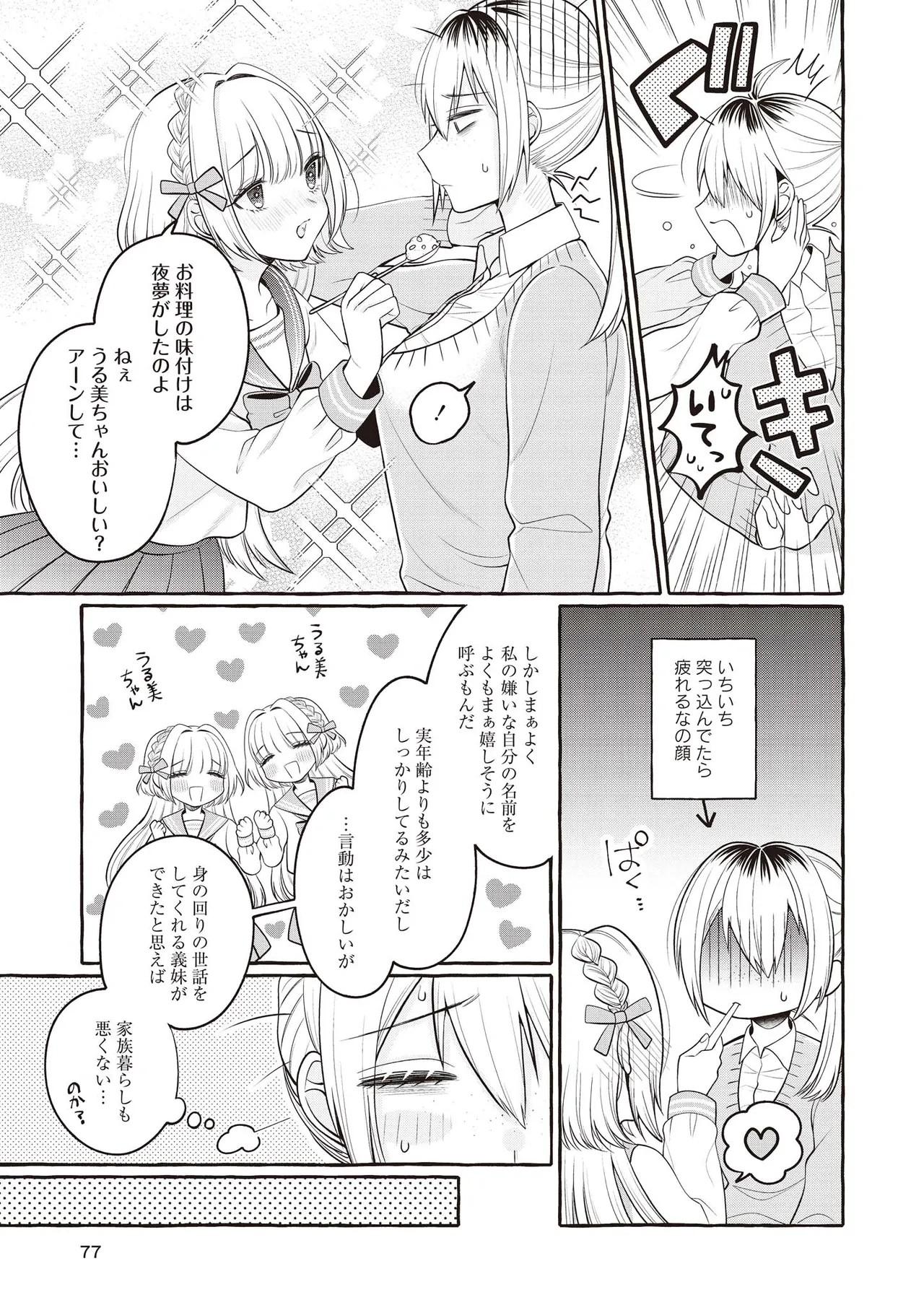 双子百合えっちアンソロジー Page.77