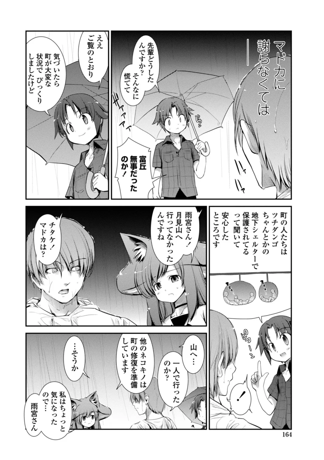 ネコキノと雨の町【デジタル版】 Page.164