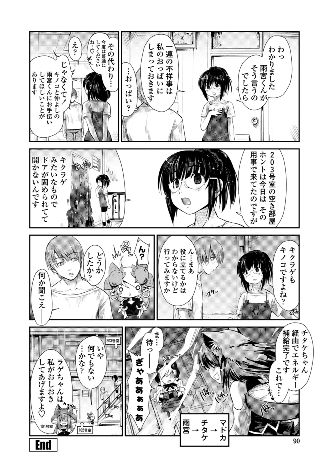 ネコキノと雨の町【デジタル版】 Page.90