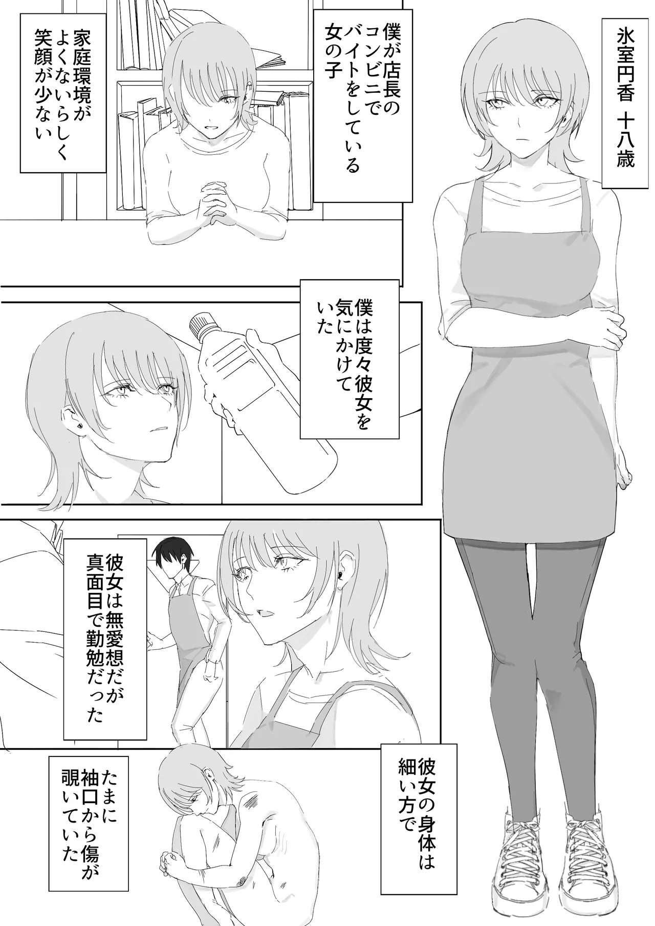 ダウナー系家出少女に襲われてノリで同棲する話 Page.2