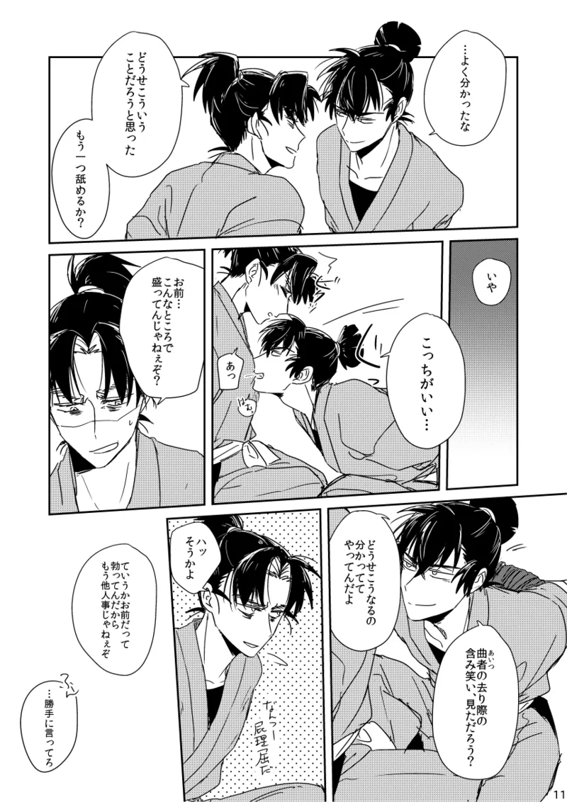【web再録/留文】籠絡の刹那 Page.11