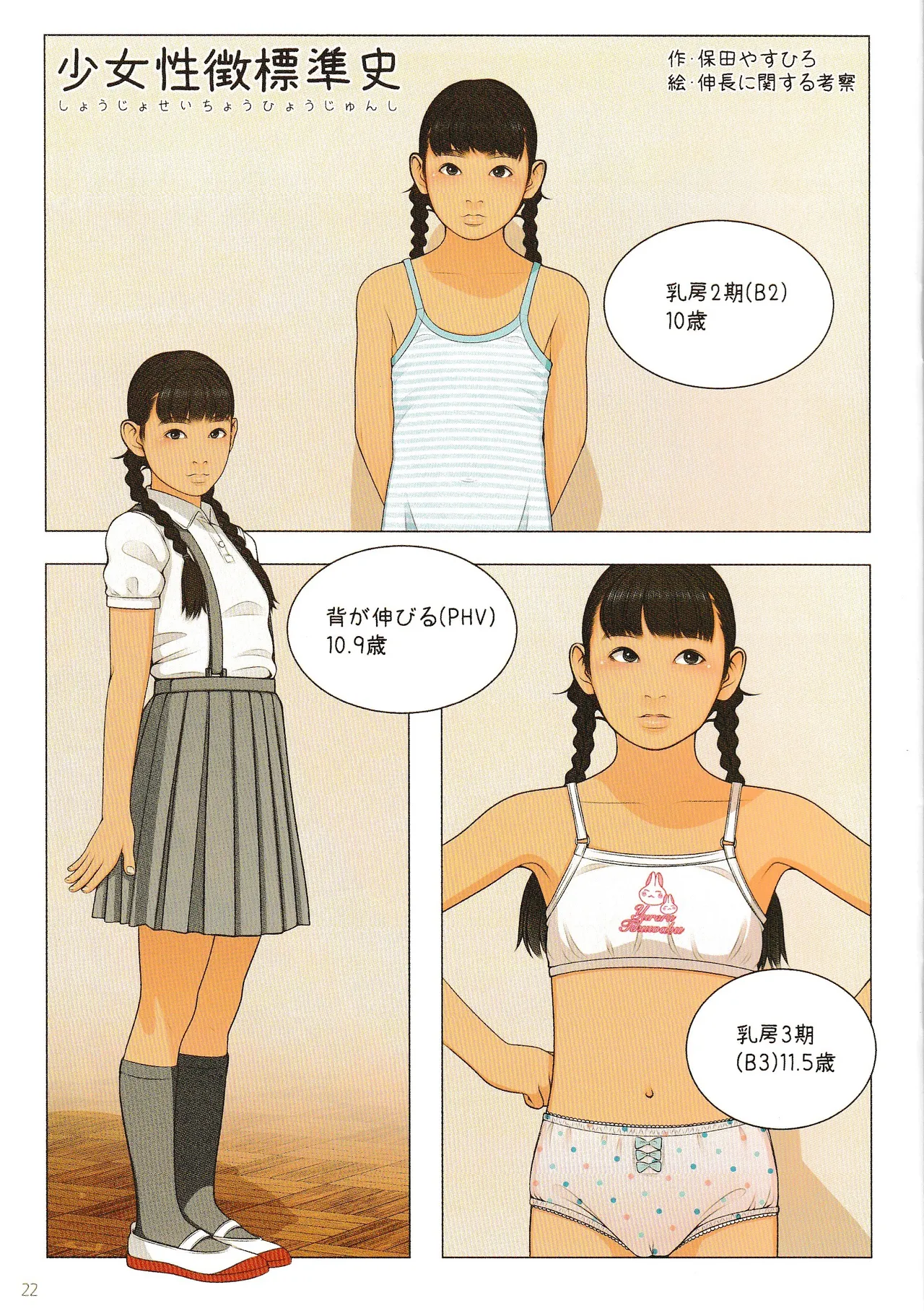 子供性徴学 思春期少女発肉入門ガイド Page.22