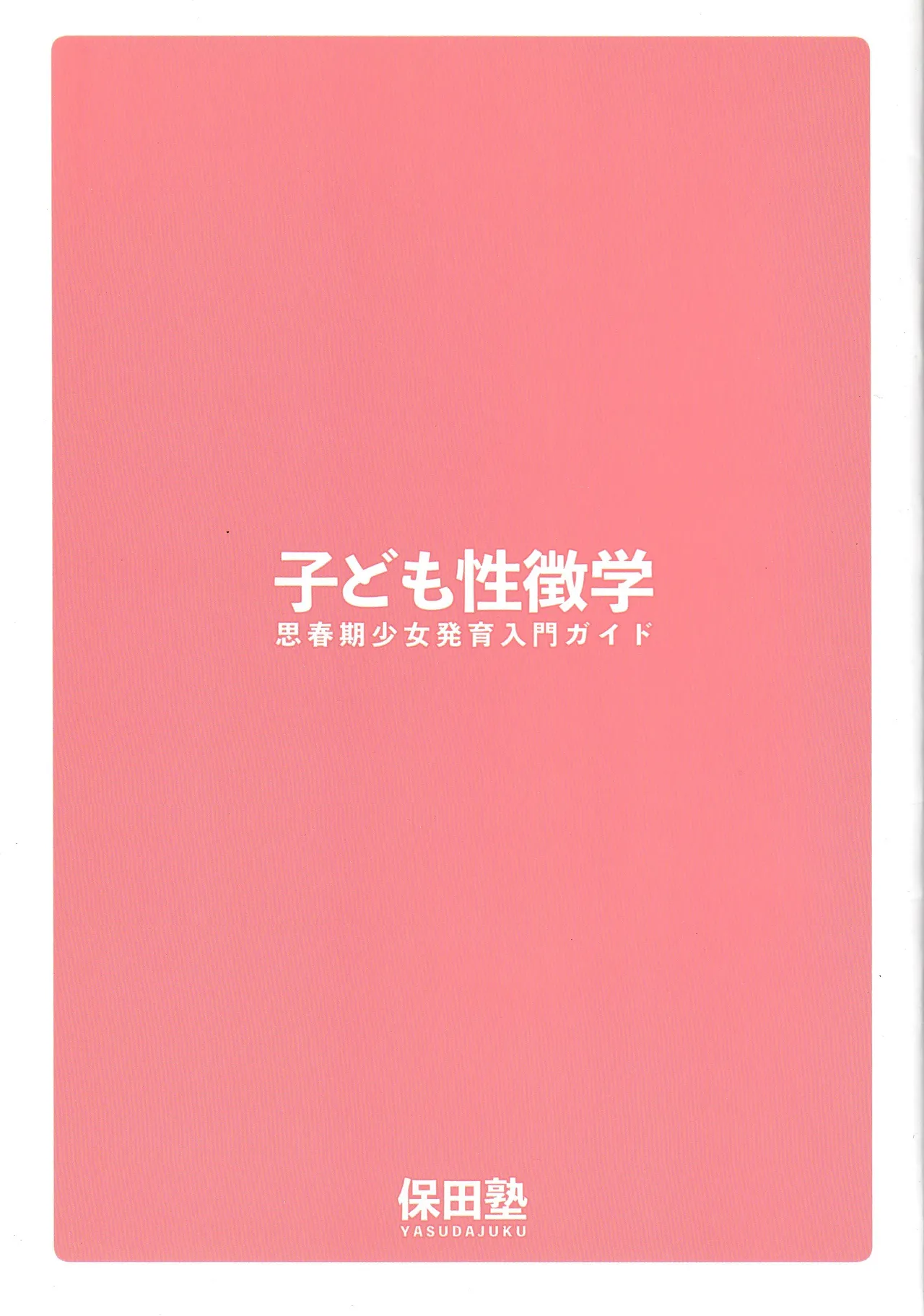 子供性徴学 思春期少女発肉入門ガイド Page.28