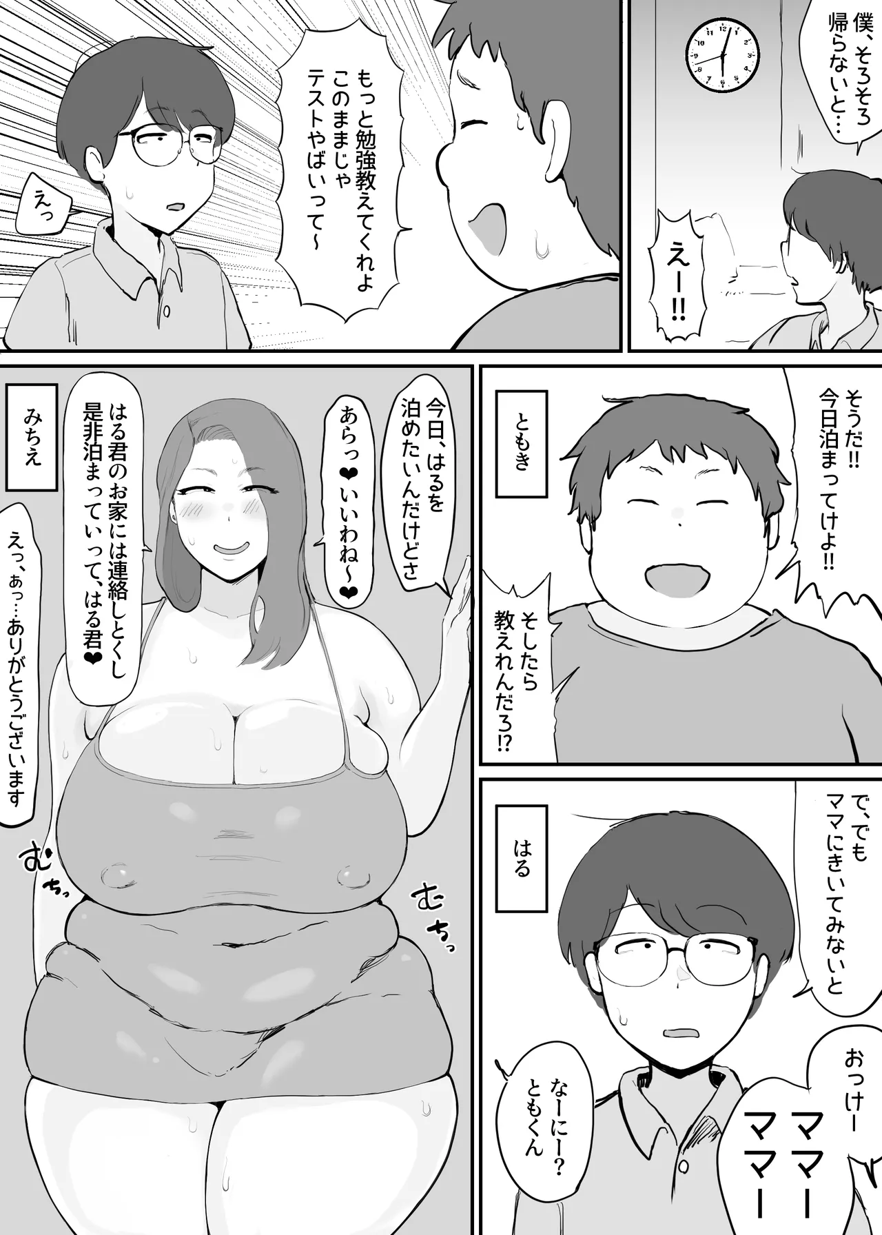 友達のお母さんはイケイケでムチムチ Page.2