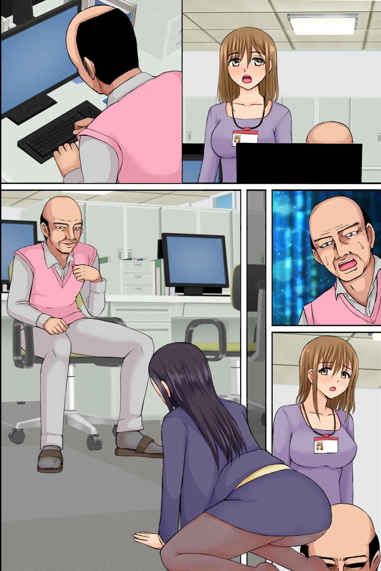 洗脳されたオフィス女子たち~ 生イキOLにおしおきを!底辺社員が美女OLたちを発情させて性処理道具に変えたったw~ Page.48