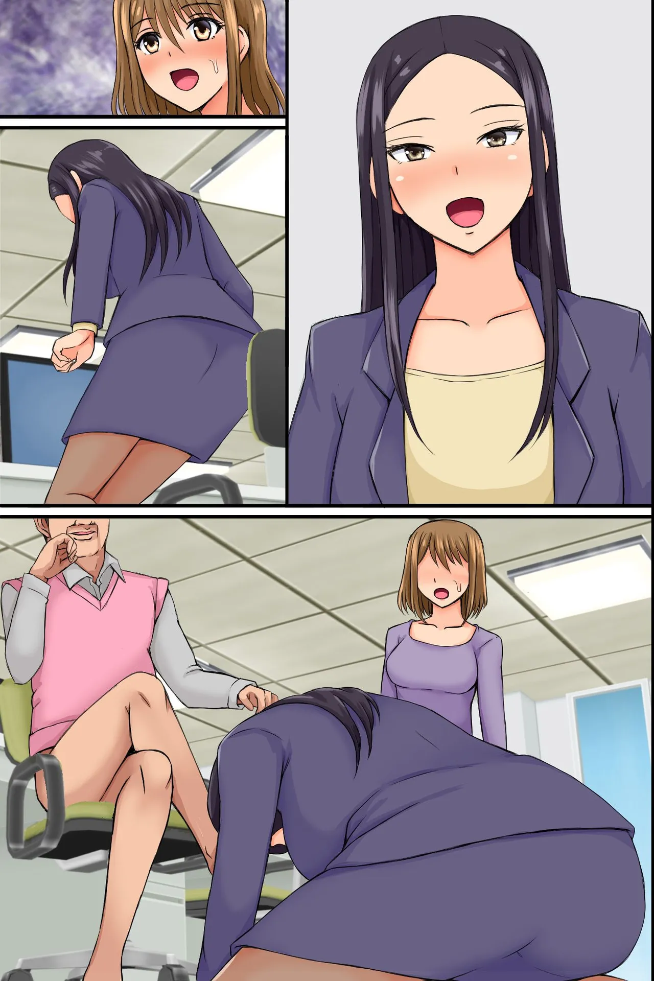 洗脳されたオフィス女子たち~ 生イキOLにおしおきを!底辺社員が美女OLたちを発情させて性処理道具に変えたったw~ Page.65