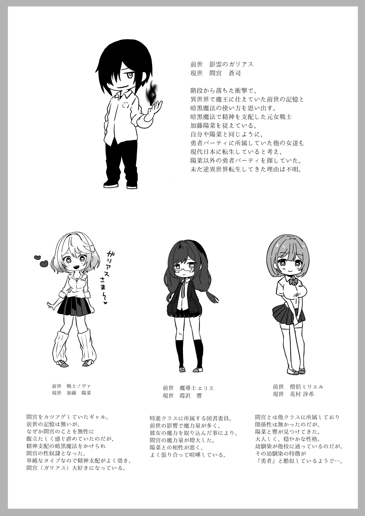 異世界から転生した俺は闇の力で勇者パーティに復讐する~勇者編~ Page.7