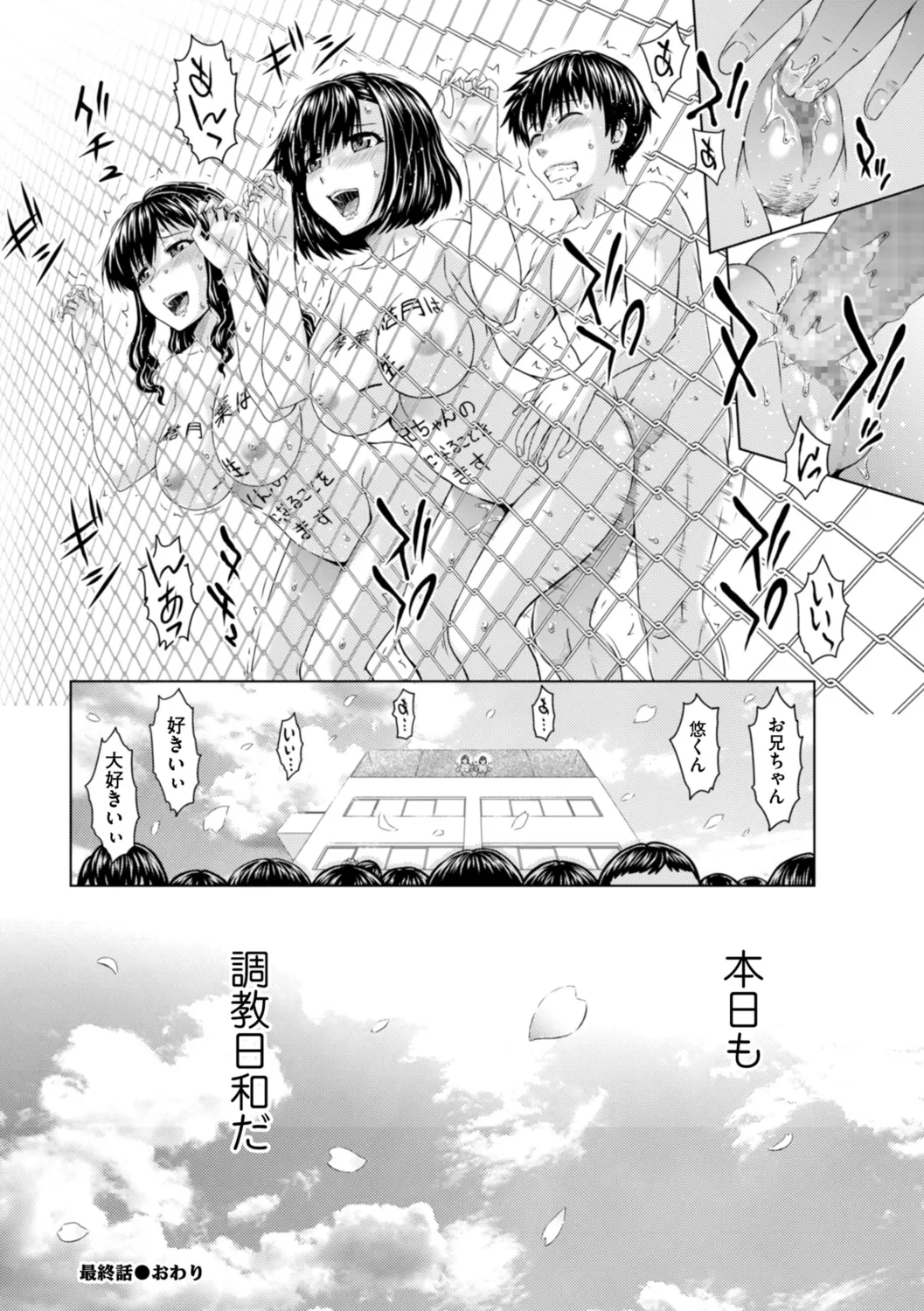 本日も母と妹の調教日和 Page.192