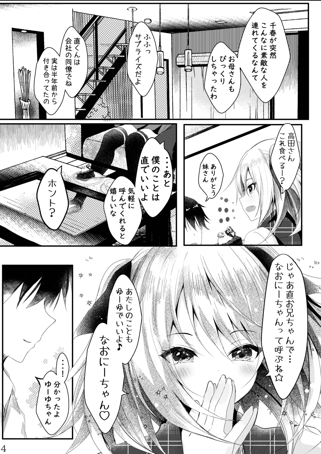 その日婚約者の妹と僕は Page.5