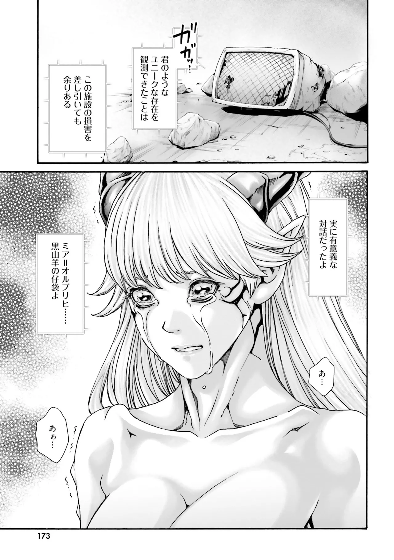 Uterus of the Blackgoat 黒山羊の仔袋 4 Page.176