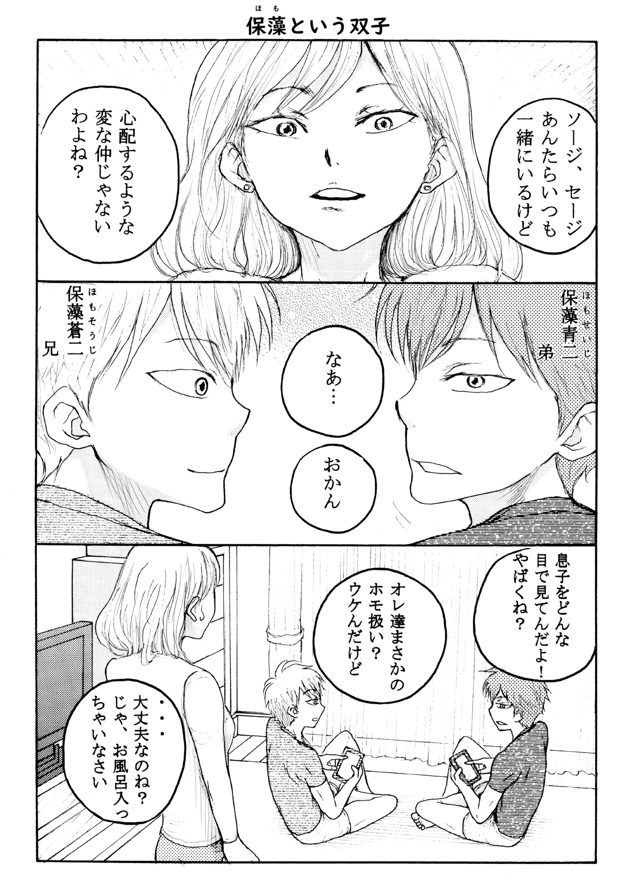 ホモ☆双生児 Page.4