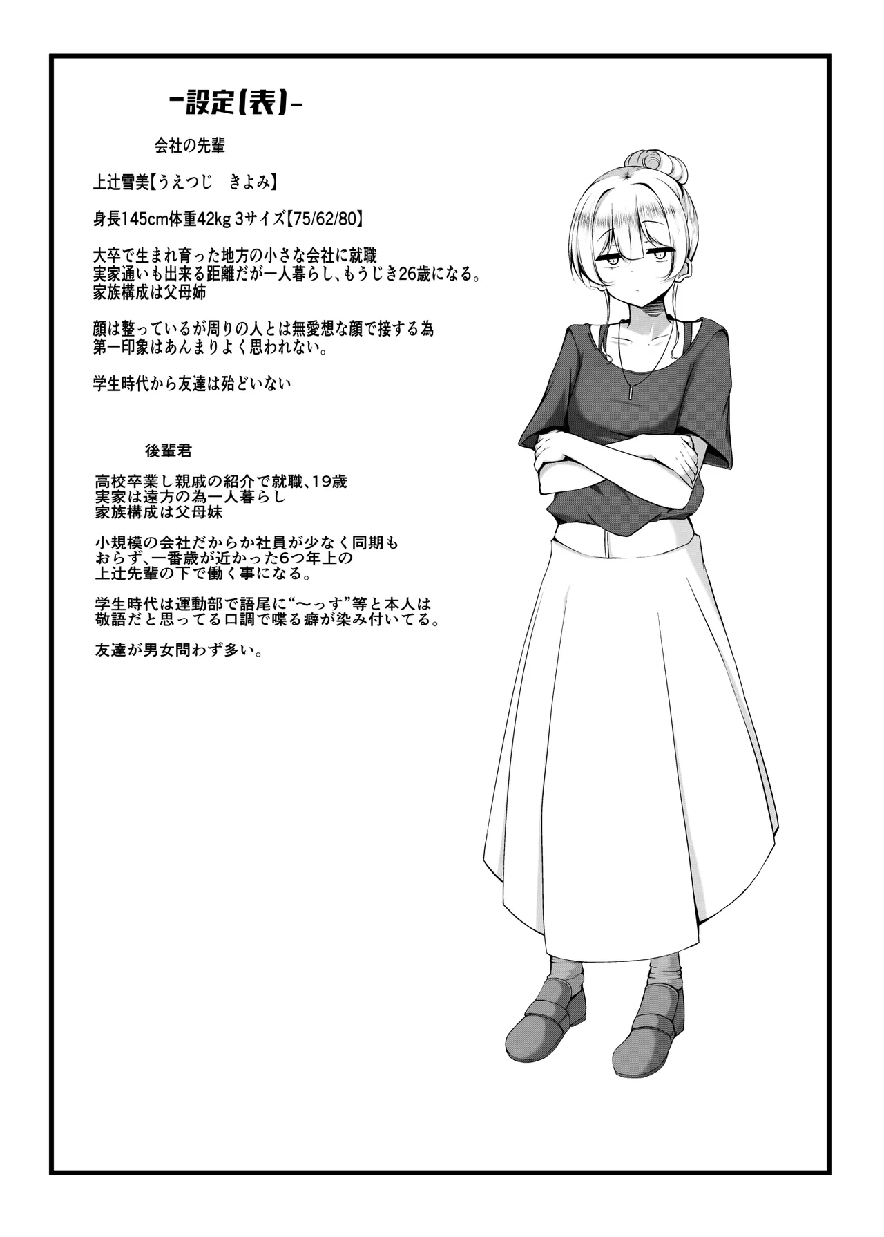 ケツ毛生えてる会社の先輩と付き合う話 Page.3