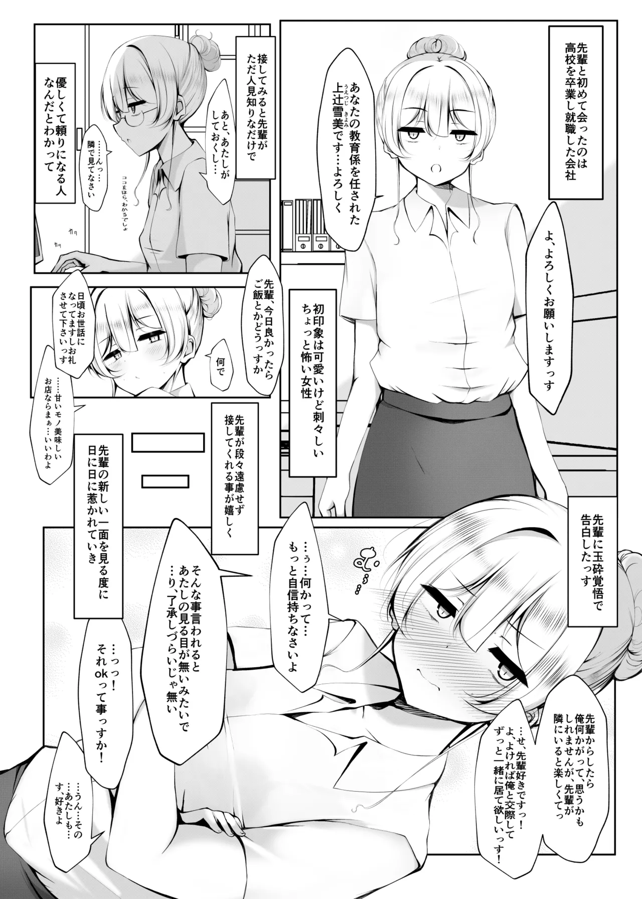 ケツ毛生えてる会社の先輩と付き合う話 Page.4