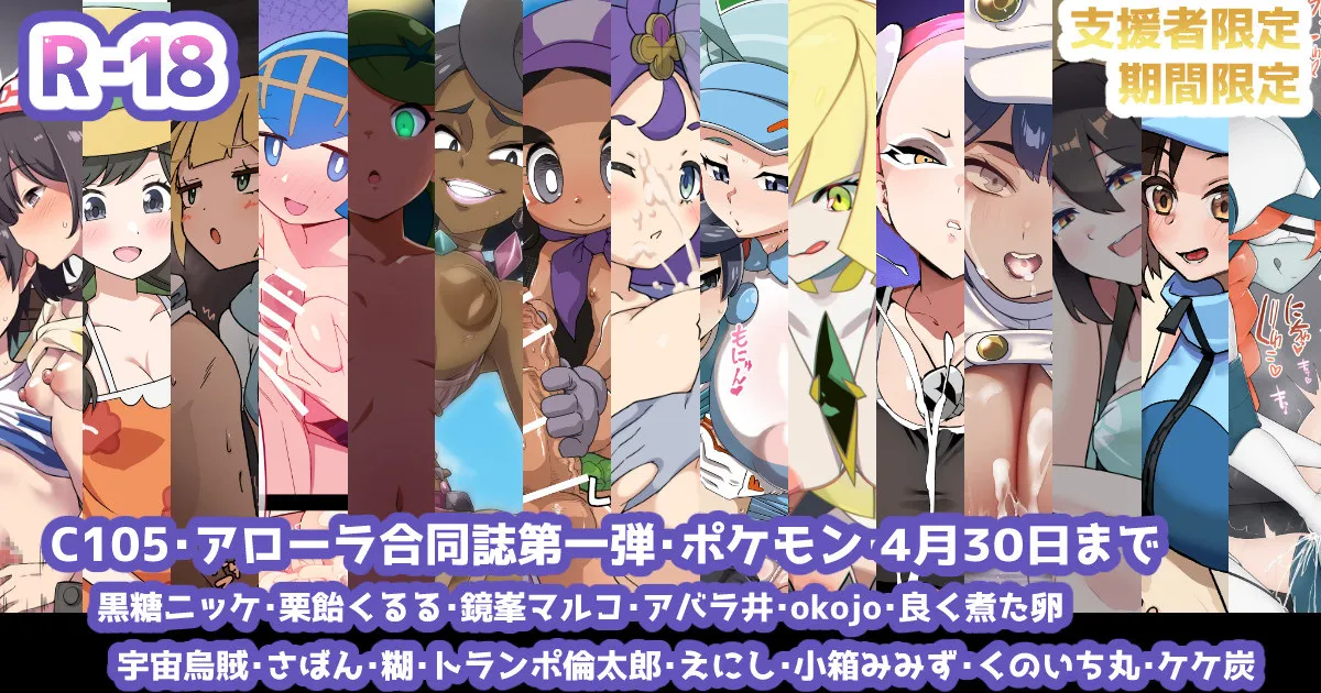 アローラ地方トレーナー合同誌part1 Page.1