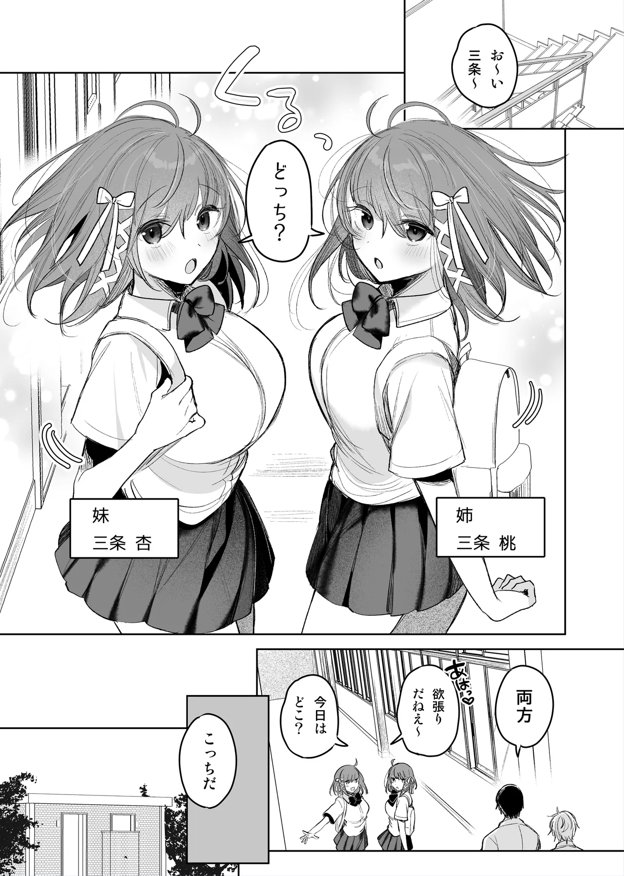 双子が公衆トイレで…♡ Page.2