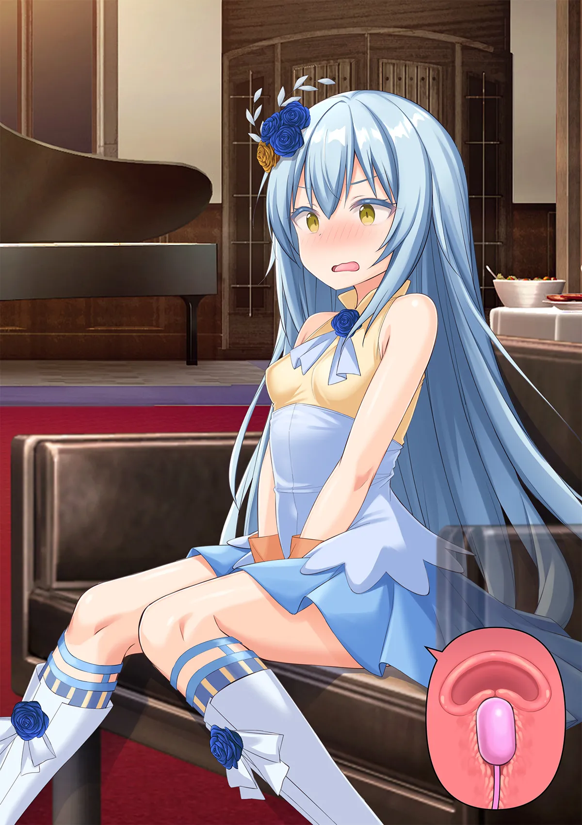 美少女ボディでゴスロリ魔王にレズ調教されメス堕ちした件 Page.132