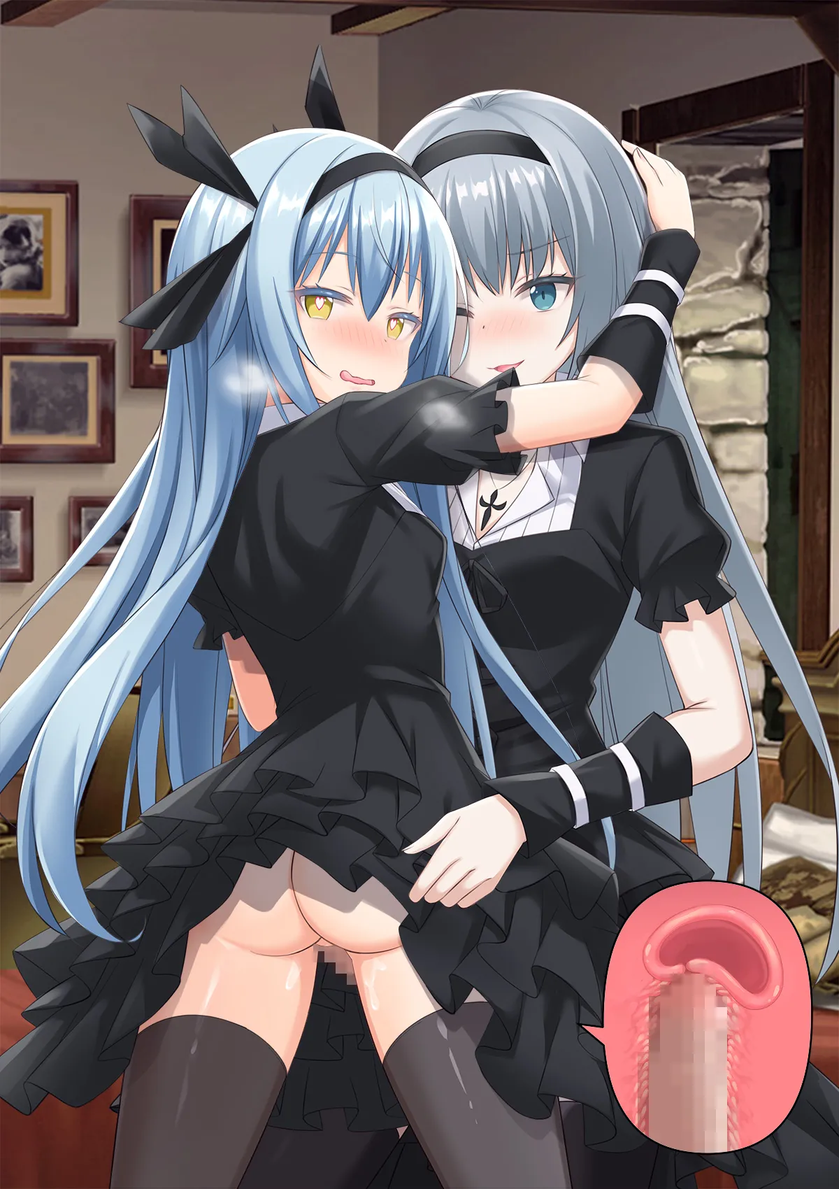 美少女ボディでゴスロリ魔王にレズ調教されメス堕ちした件 Page.235