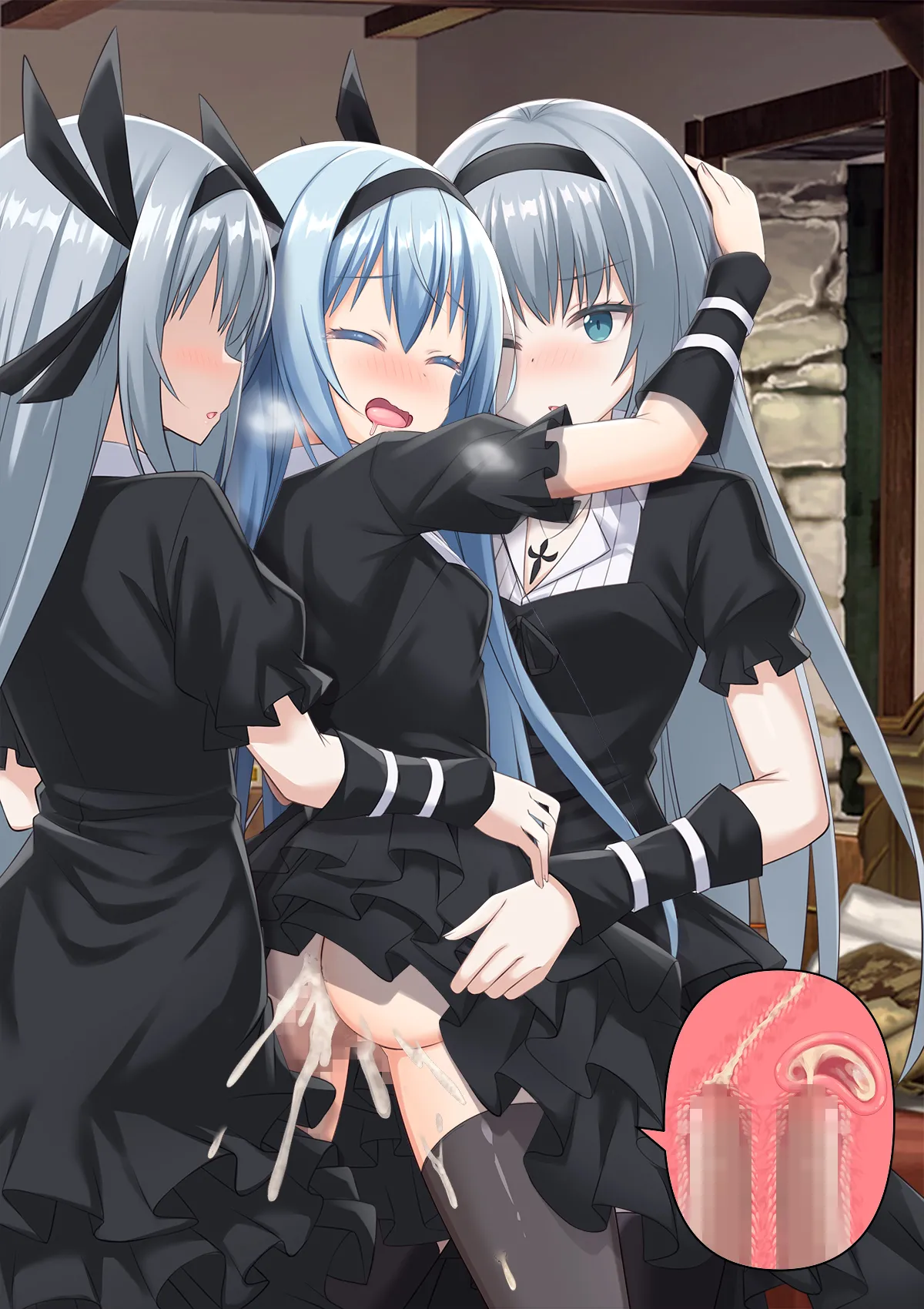 美少女ボディでゴスロリ魔王にレズ調教されメス堕ちした件 Page.242