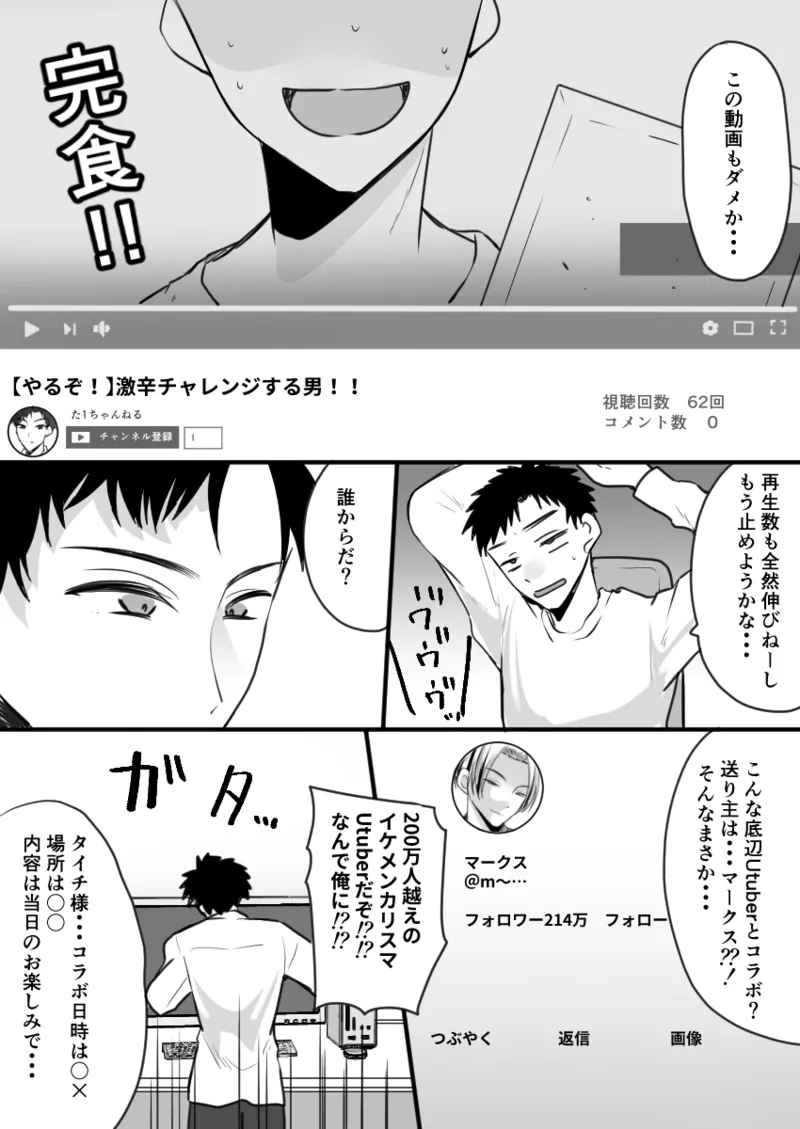 ユーチューバーTSドッキリ ～女体化して1週間過ごせたら100万円ゲット～ Page.2
