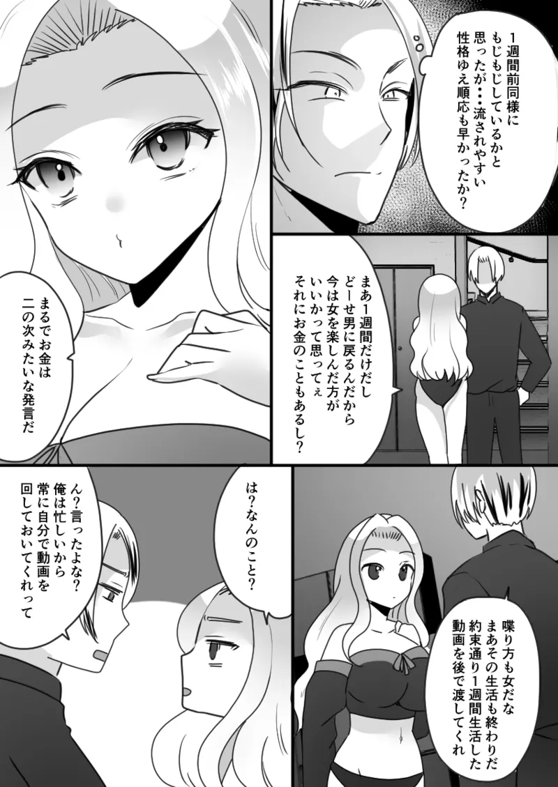 ユーチューバーTSドッキリ ～女体化して1週間過ごせたら100万円ゲット～ Page.22