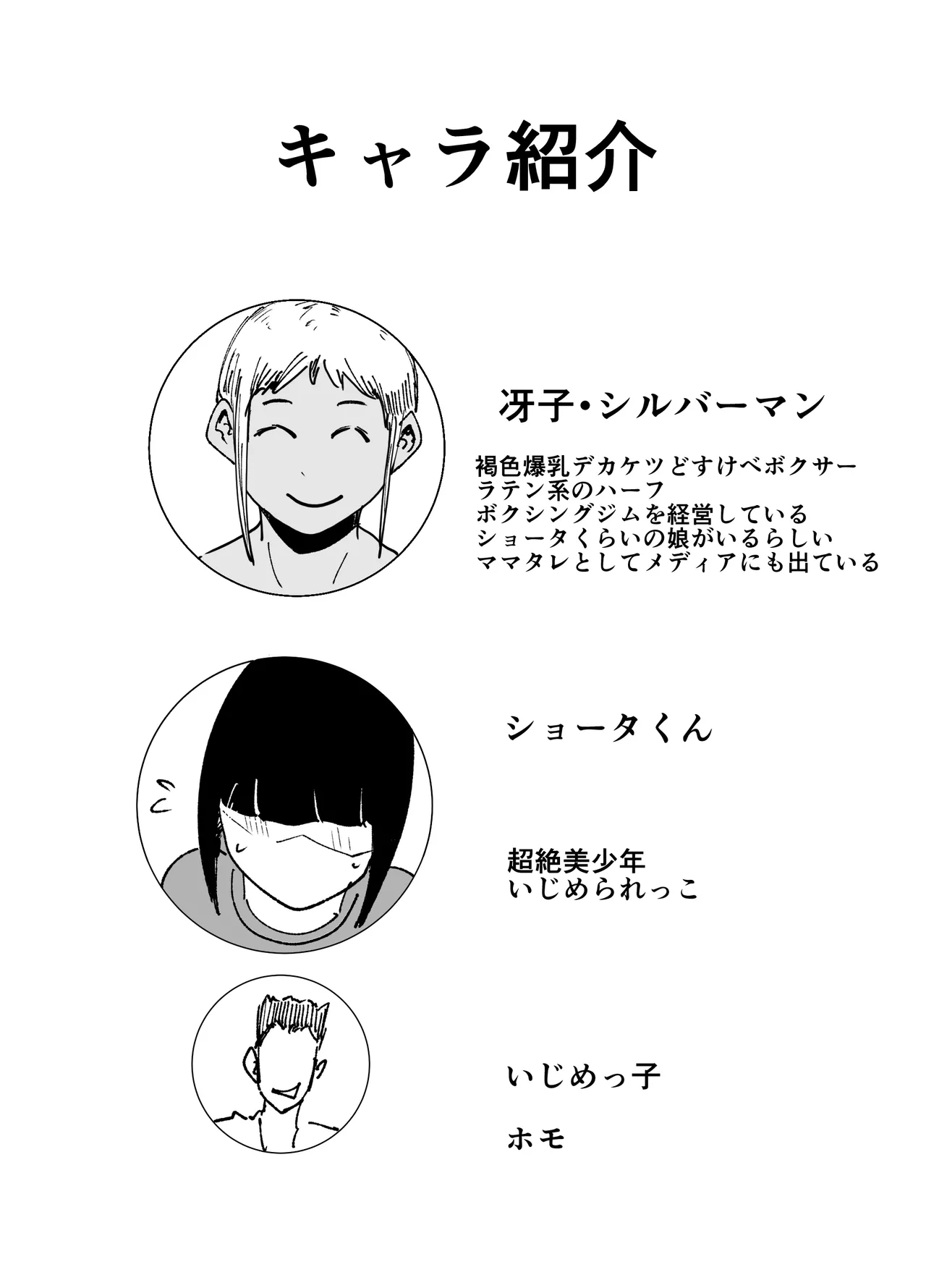 ど変態ボクサー冴子!欲求不満ママタレといじめられっこの特訓の日々 Page.3
