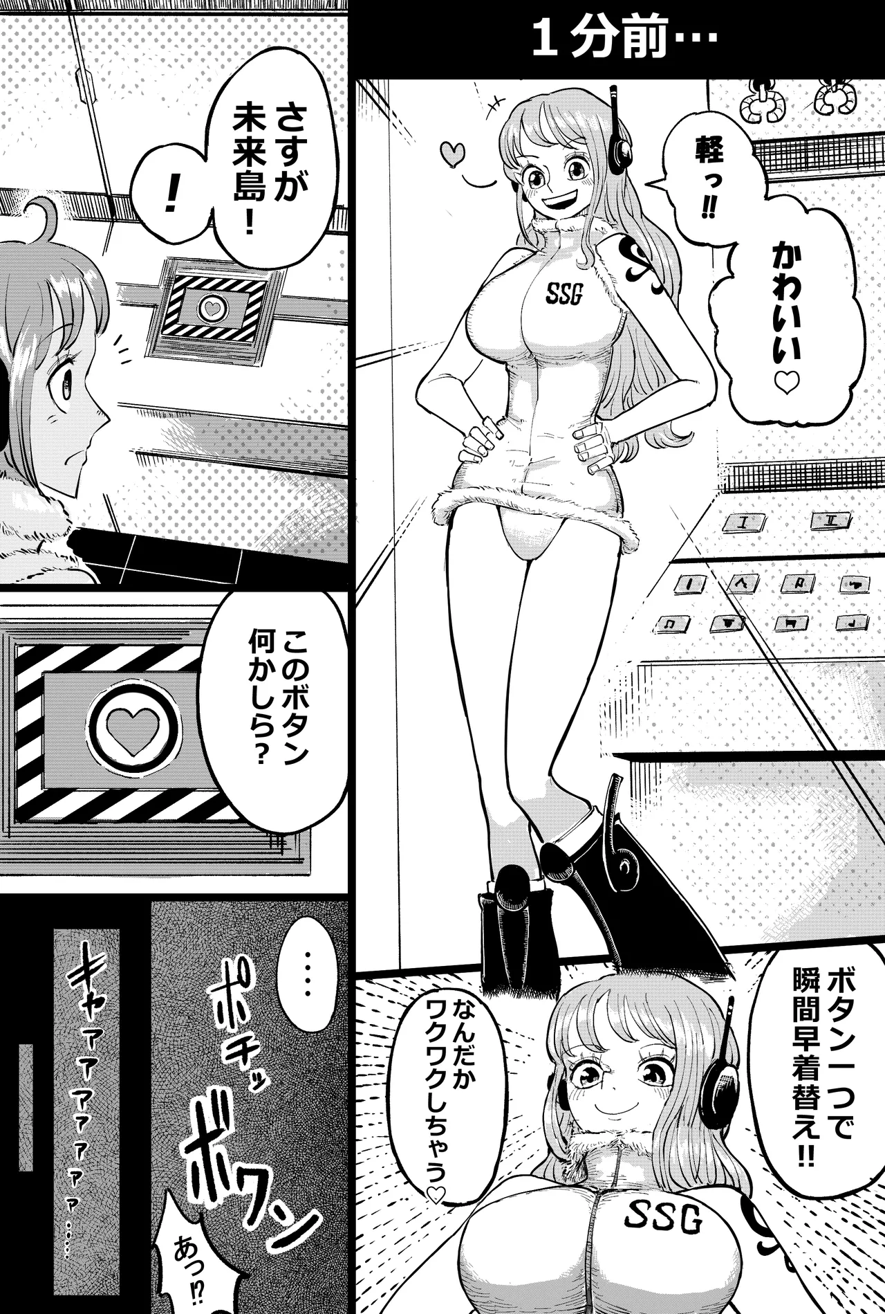 ナミさんの体液しぼり Page.2