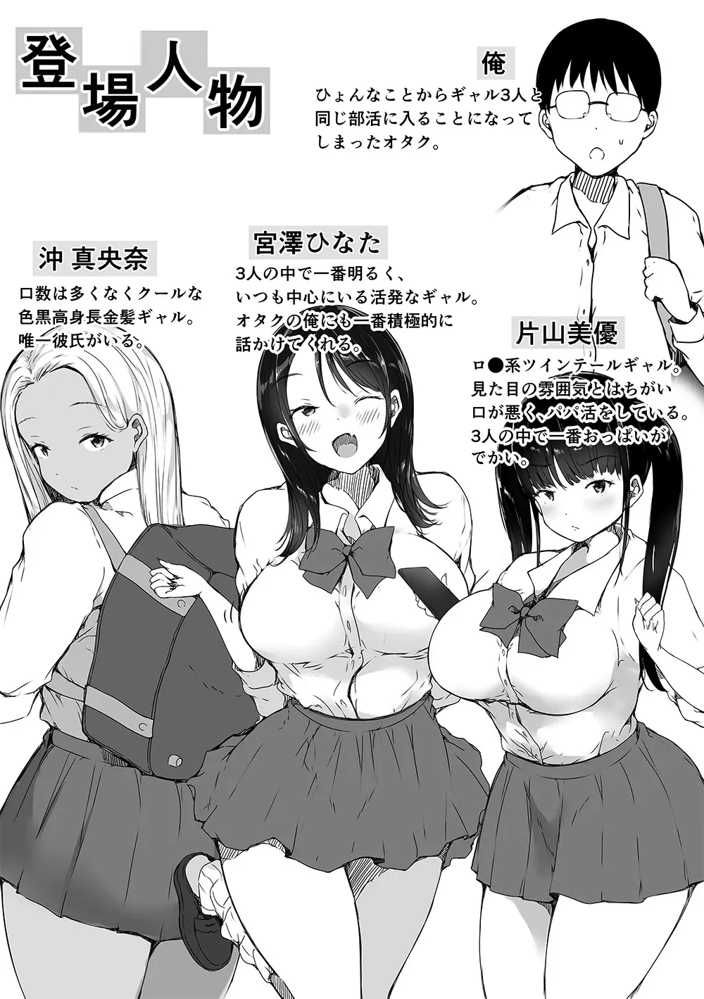 ぼっちの俺が巨乳ギャル3人に誘惑されてる件〜ムラムラ限界の3人からそれぞれ呼び出し編〜 Page.2