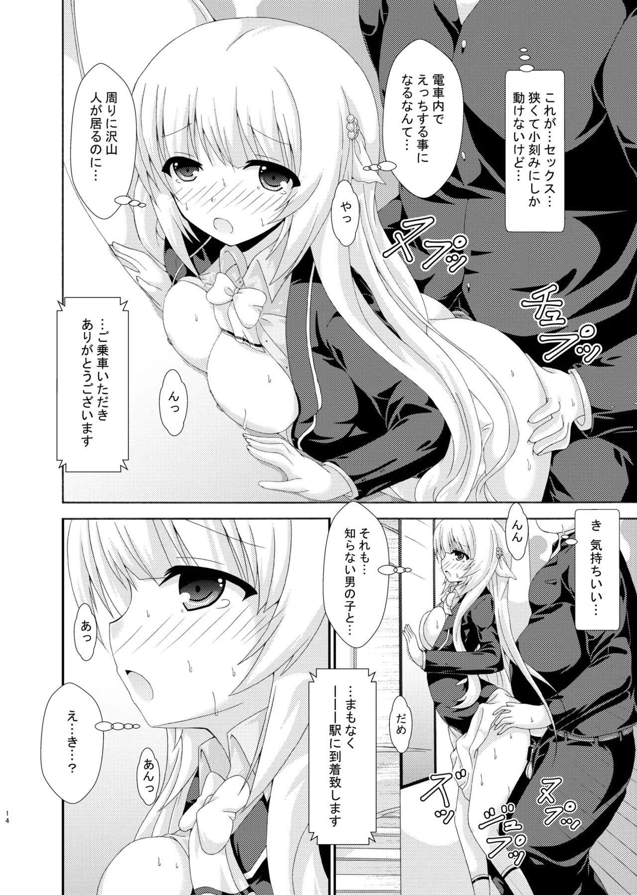 パラレルネムノキ満員電車 Page.13