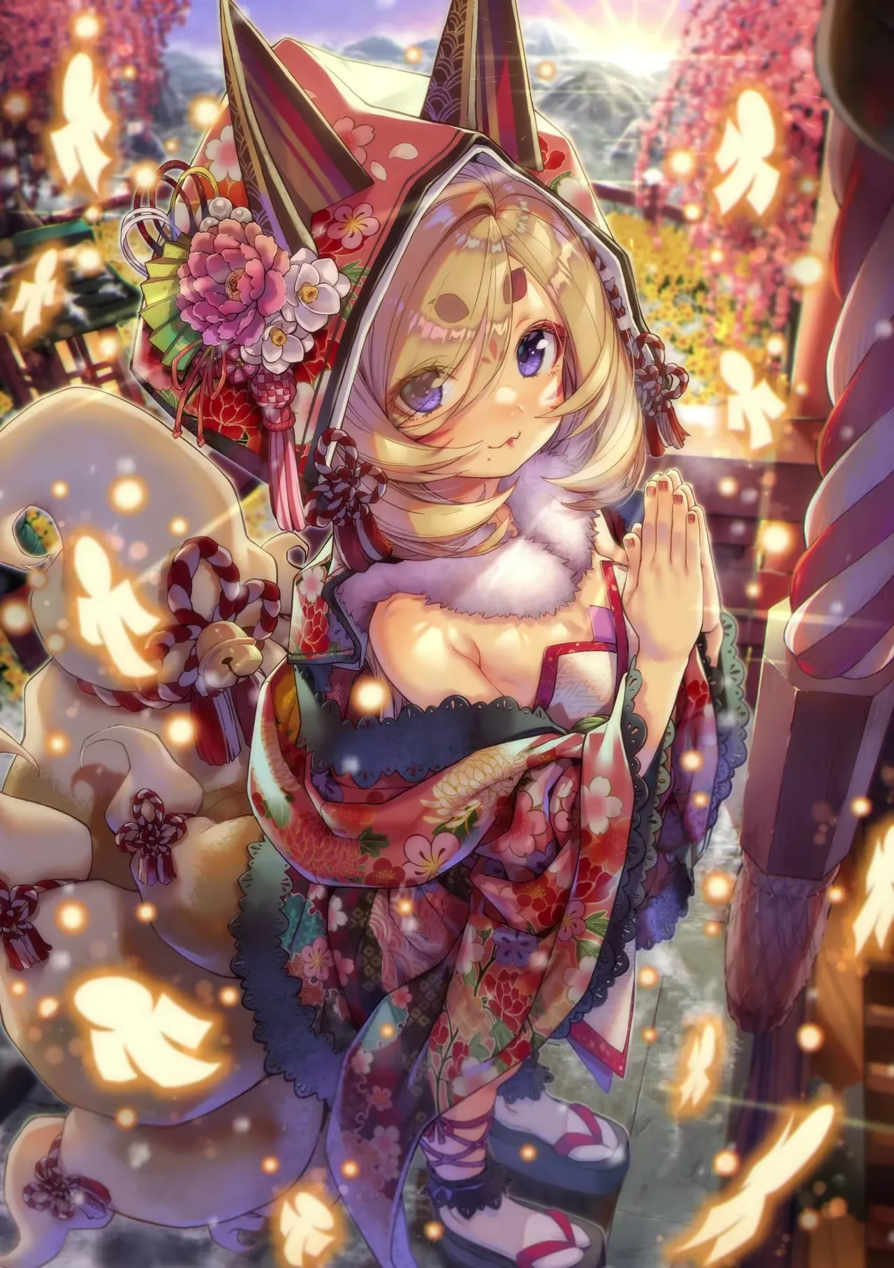 永遠娘 1-18 + 永遠娘 朧絵巻 1-16 扉页+特典 Page.130