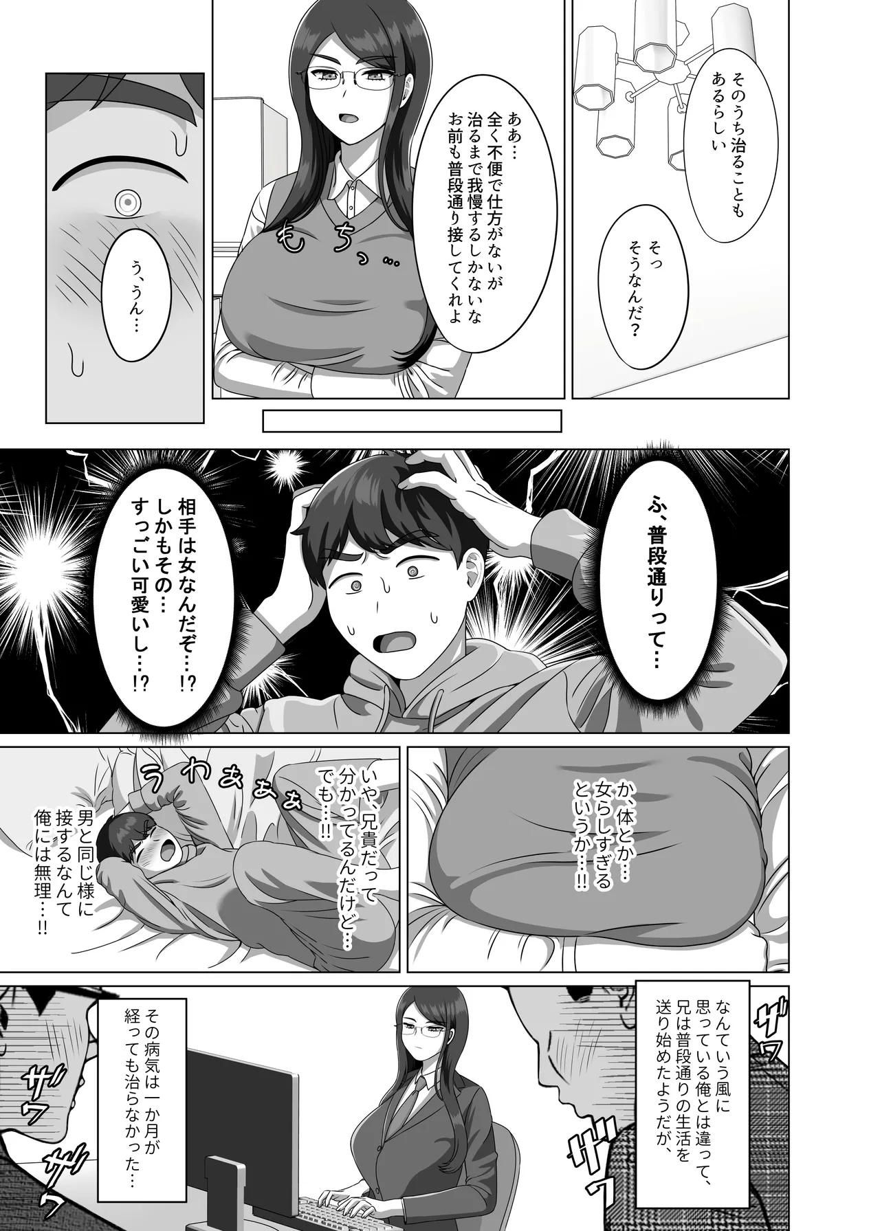 TSした兄に惚れてしまったので孕ませて完全に女にする Page.5