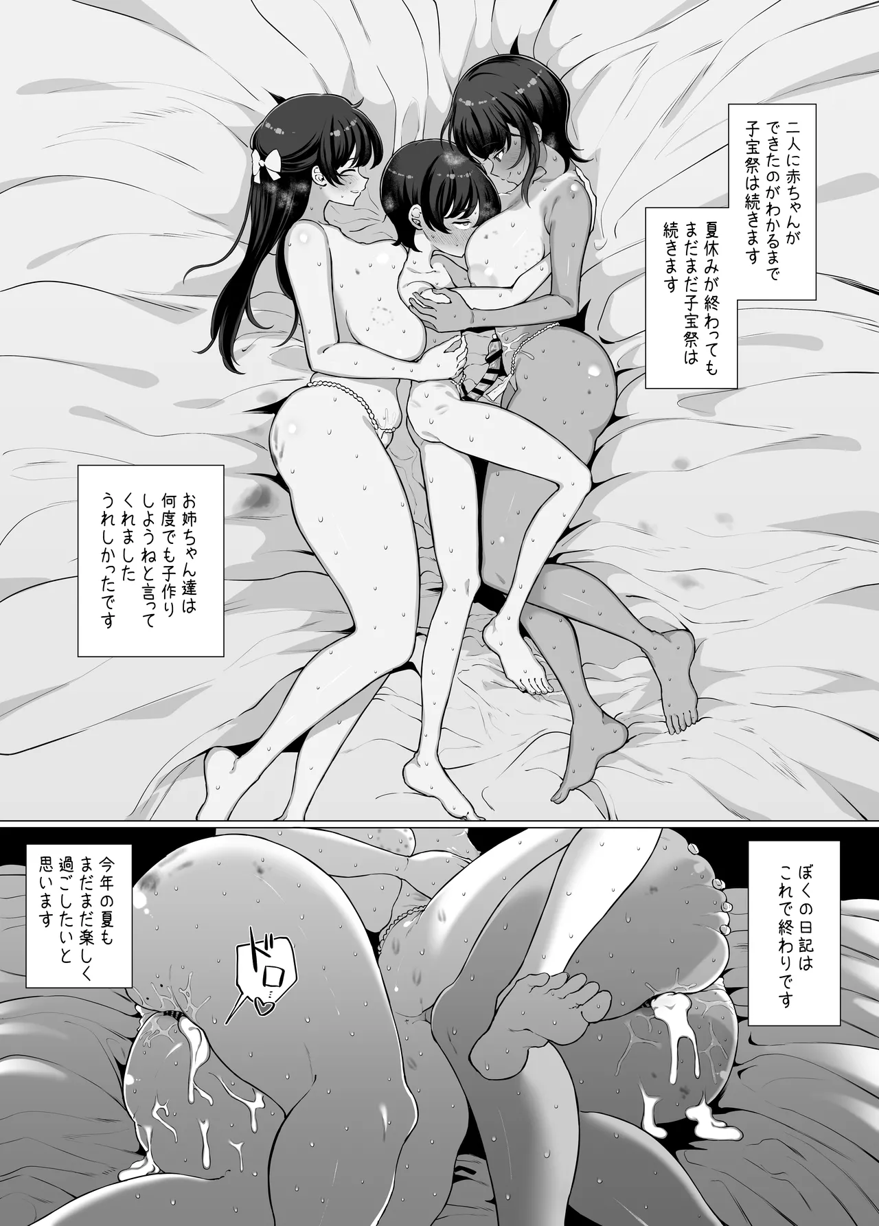 ぼくとおねえちゃん達の子作り日記。 Page.40