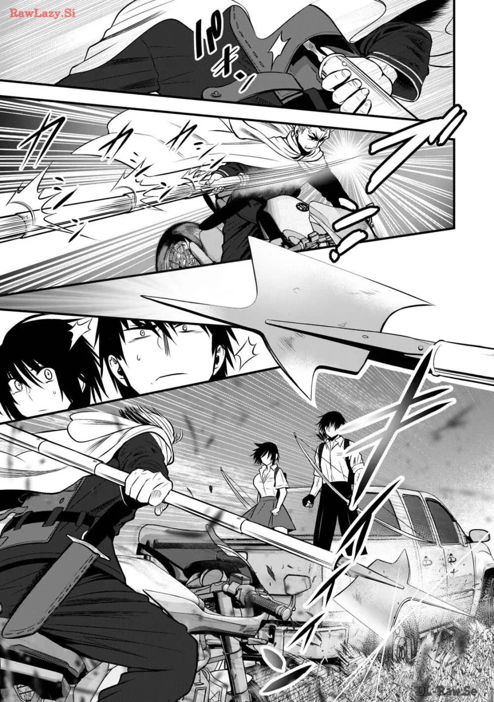 異世界らくらくサバイバル～生存スキル強者の俺が美少女四人と暮らす無人島生活～ raw 第03 Page.117