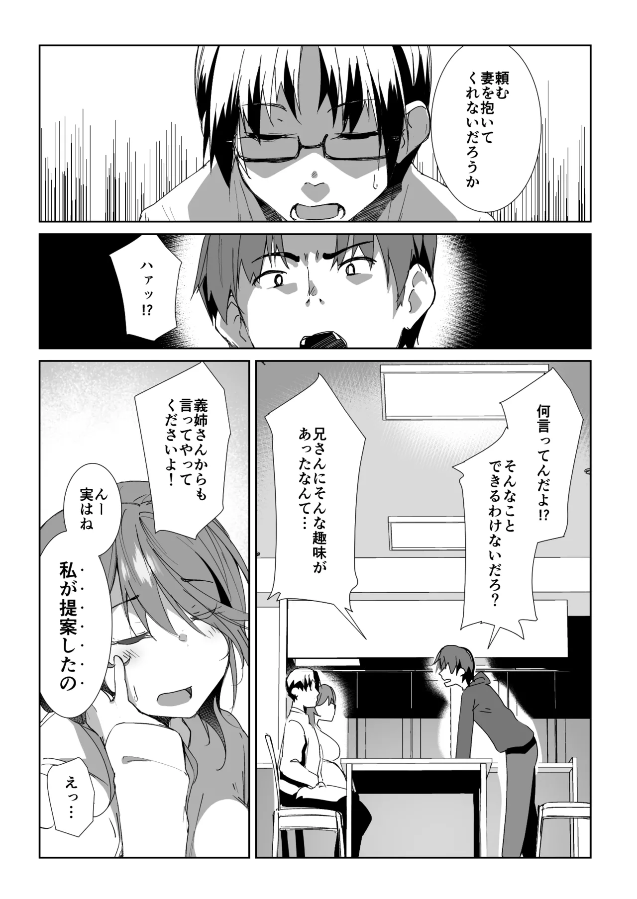義姉に搾られる話 Page.1