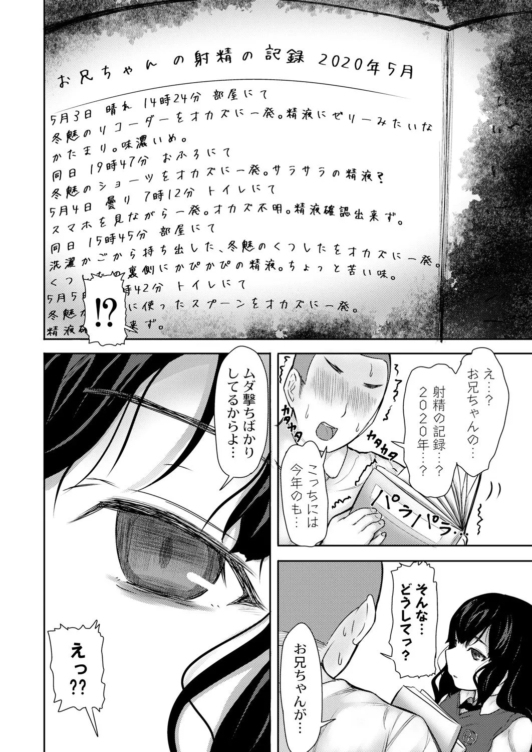 陰キャ妹の射精管理日記 Page.4