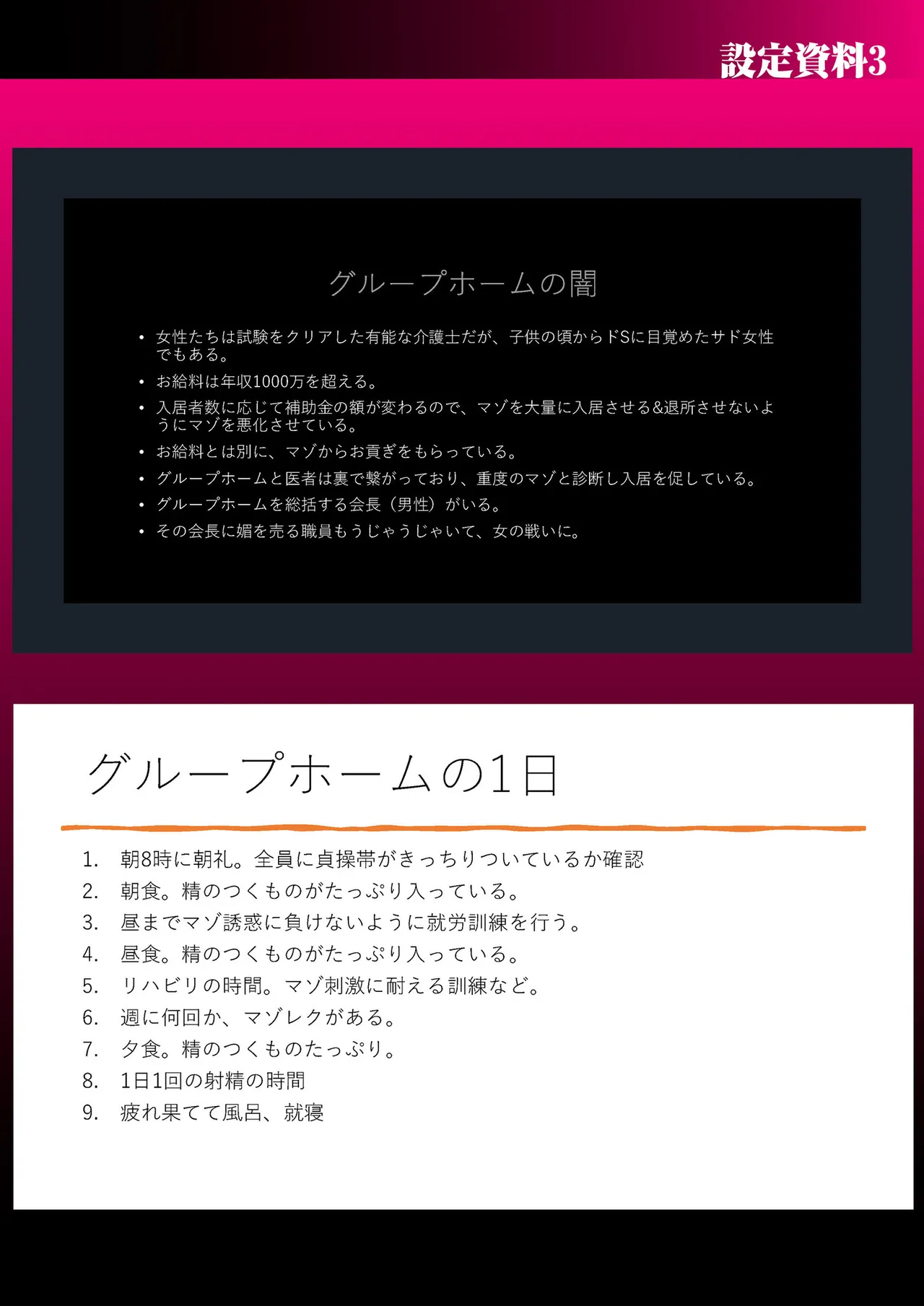 グループホーム・マゾへようこそ〜更生施設で24時間徹底射精管理〜 Page.228